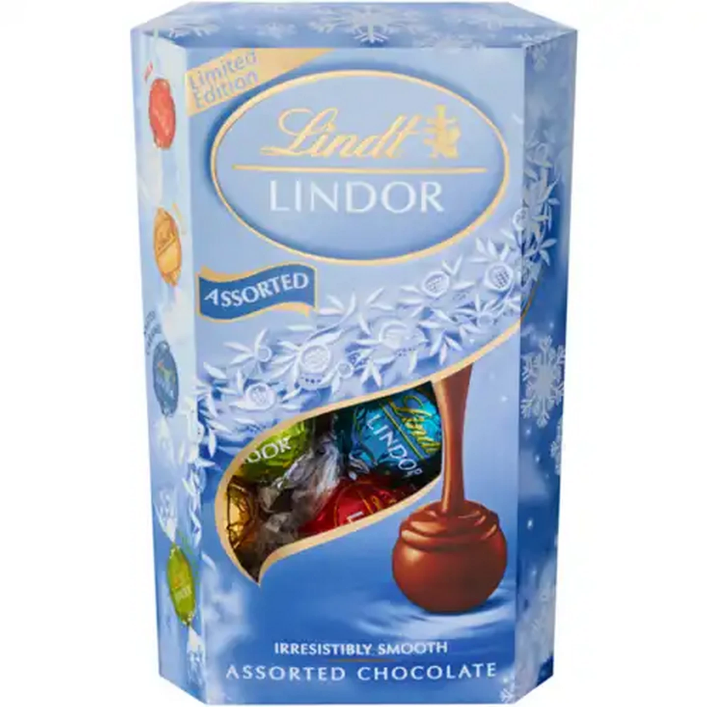Image of Lindt Lindor Assorted Winter Edition Chocolates 200g