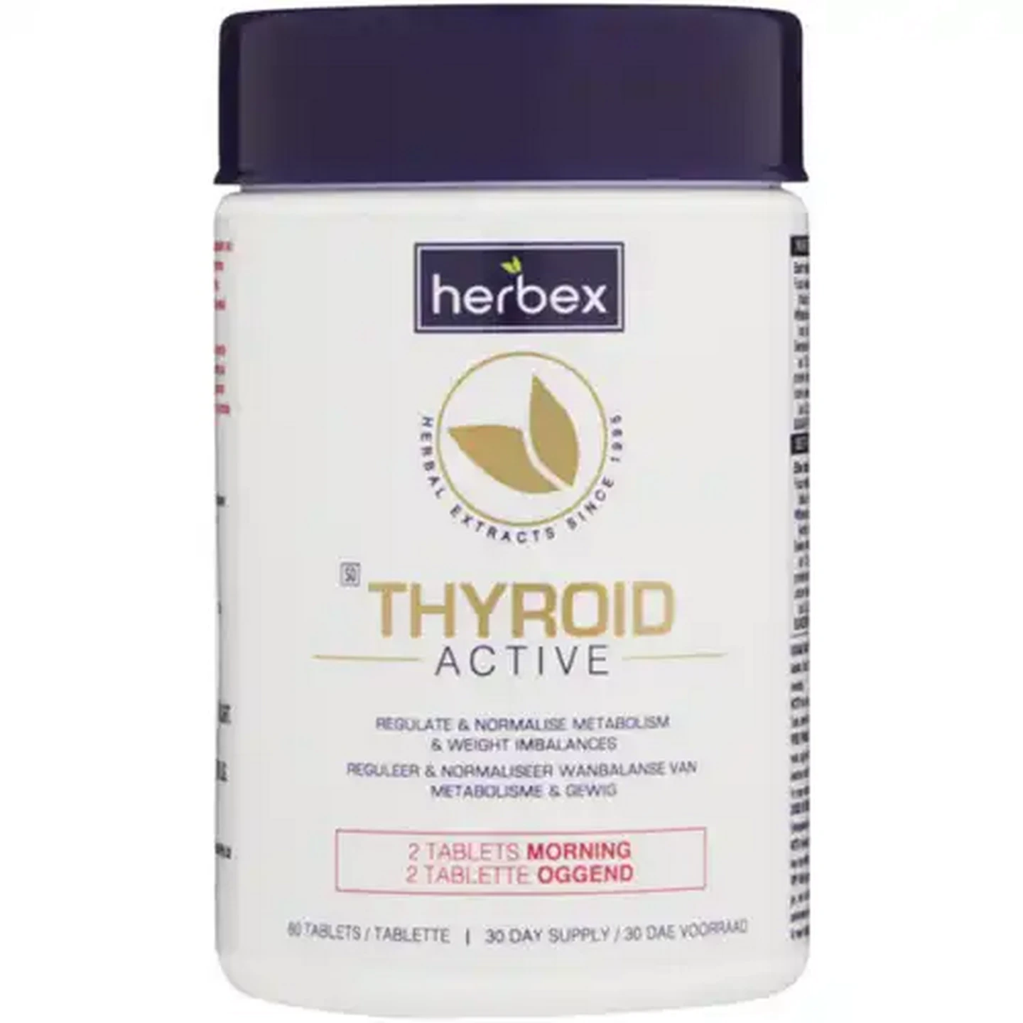Image of Herbex Thyroid Active Tablets 60 Pack