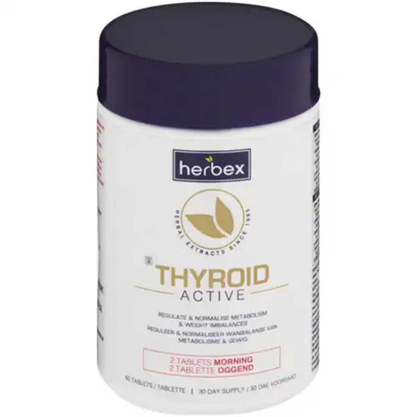 Image of Herbex Thyroid Active Tablets 60 Pack