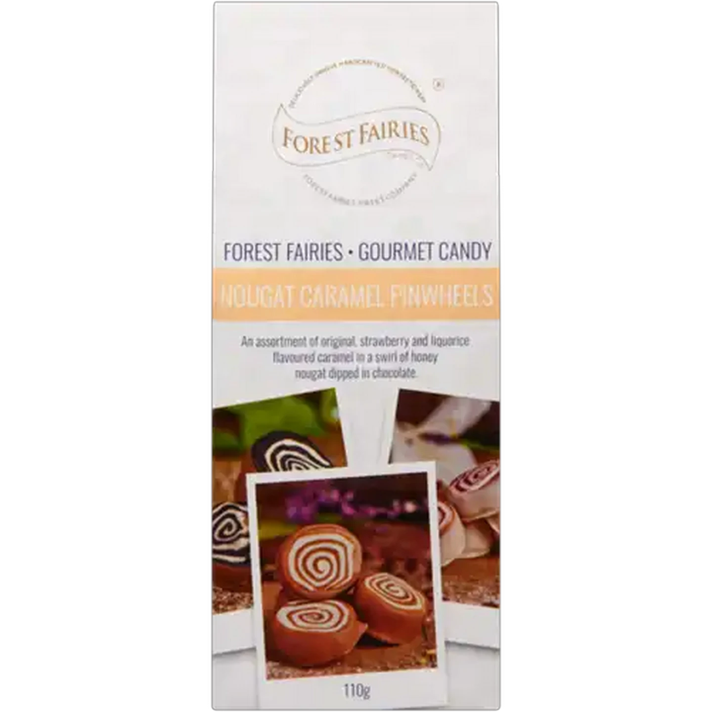 Image of Forest Fairies Nougat Caramel Pinwheels 110g