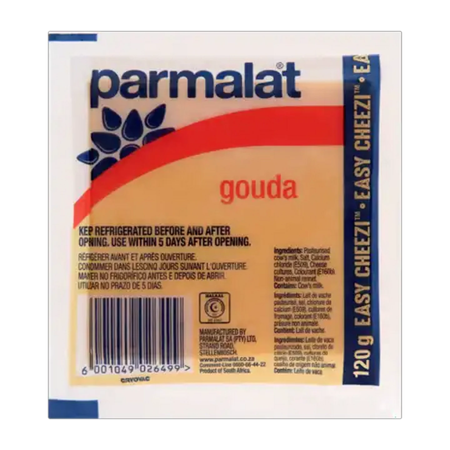 Image of Parmalat Gouda Cheese 125g