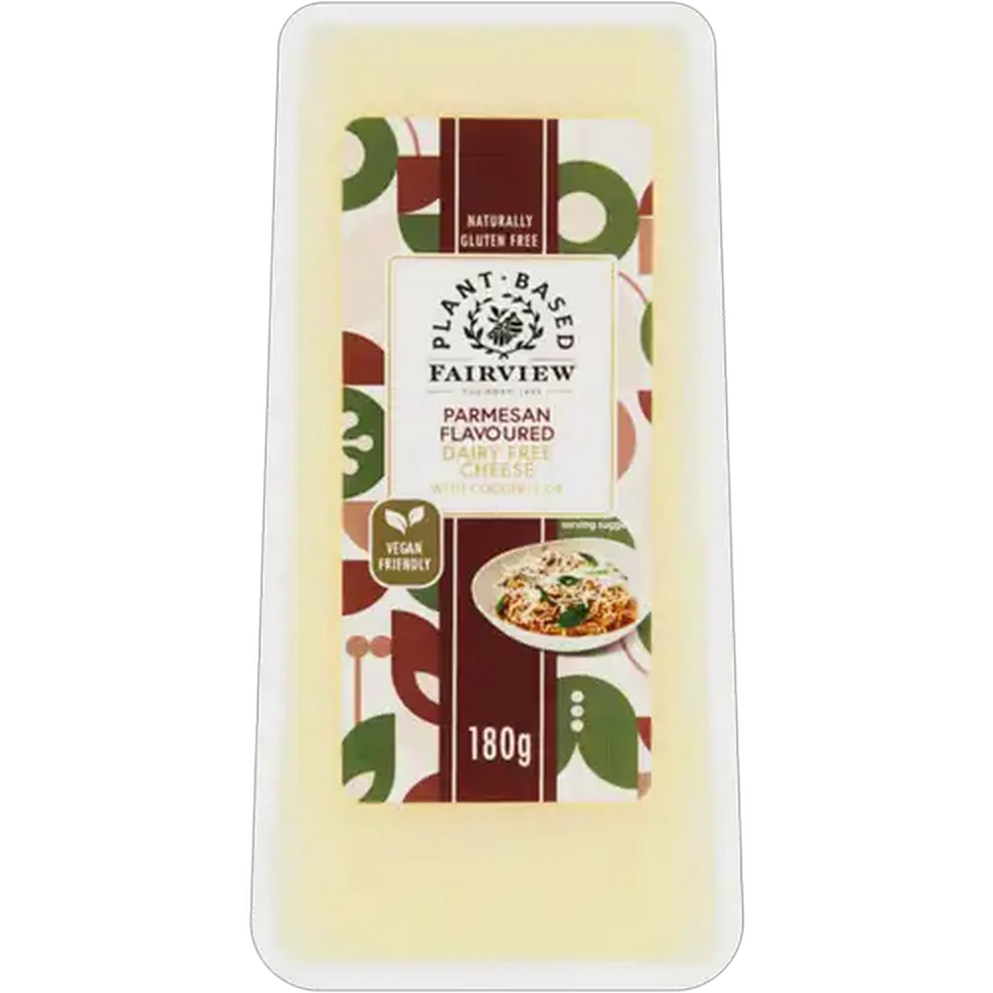 Image of Fairview Parmesan Flavoured Dairy-Free Cheese 180g