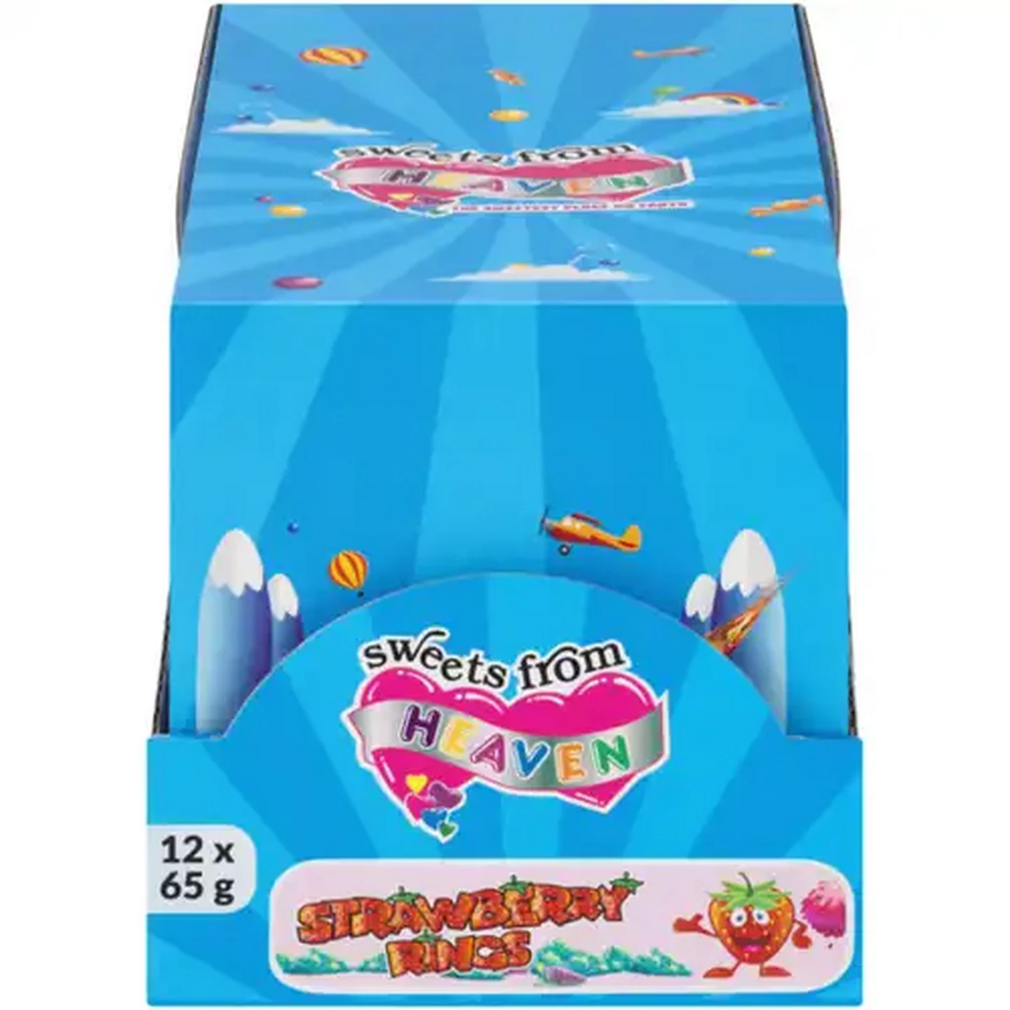 Image of Sweets from Heaven Strawberry Rings 12 x 65g