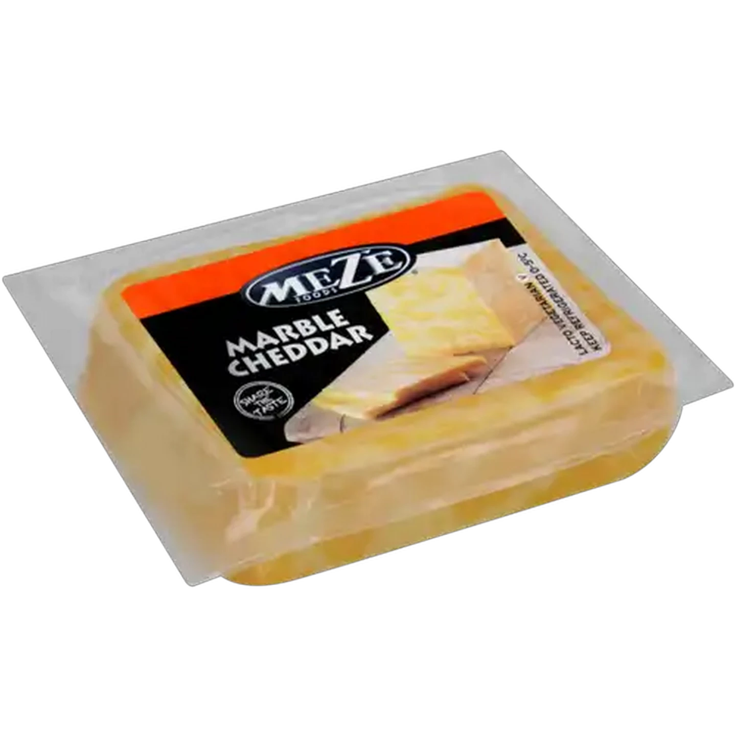 Image of Mezé Foods Marble Cheddar Cheese Per kg