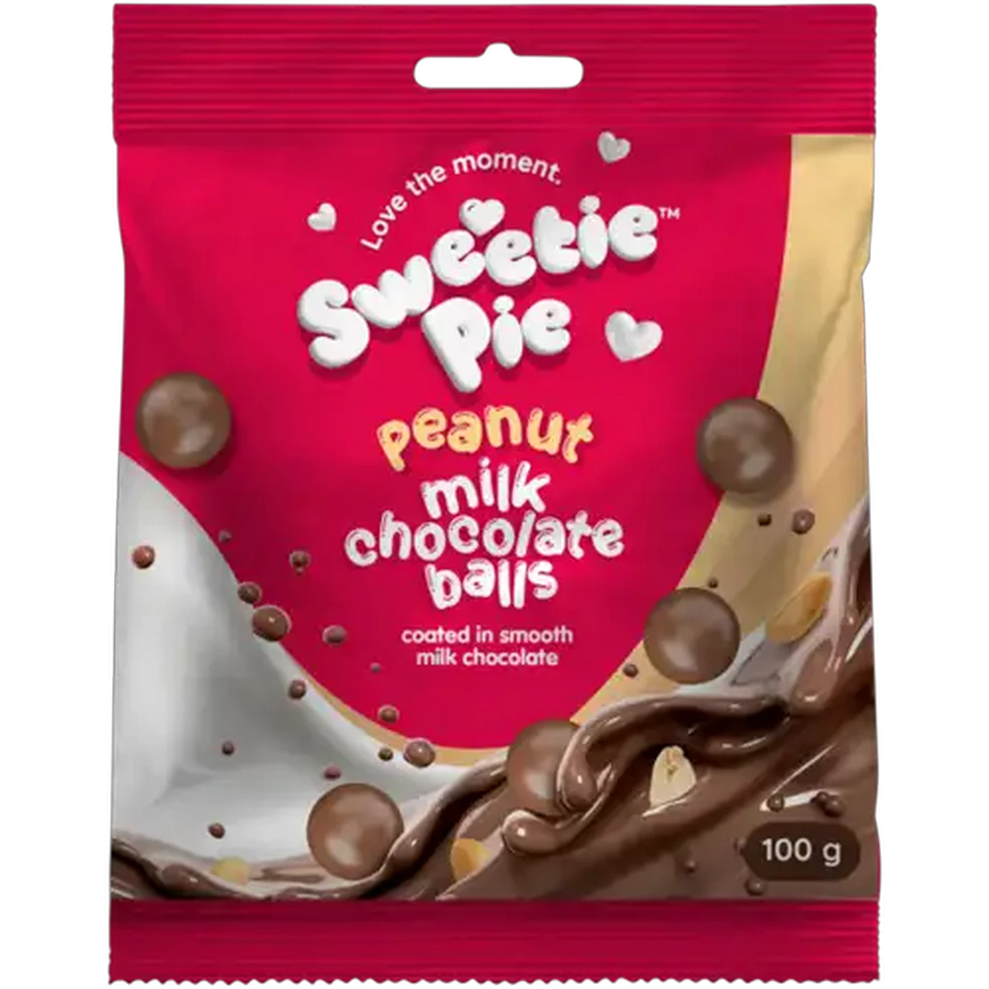 Image of Sweetie Pie Peanut Milk Chocolate Balls 100g