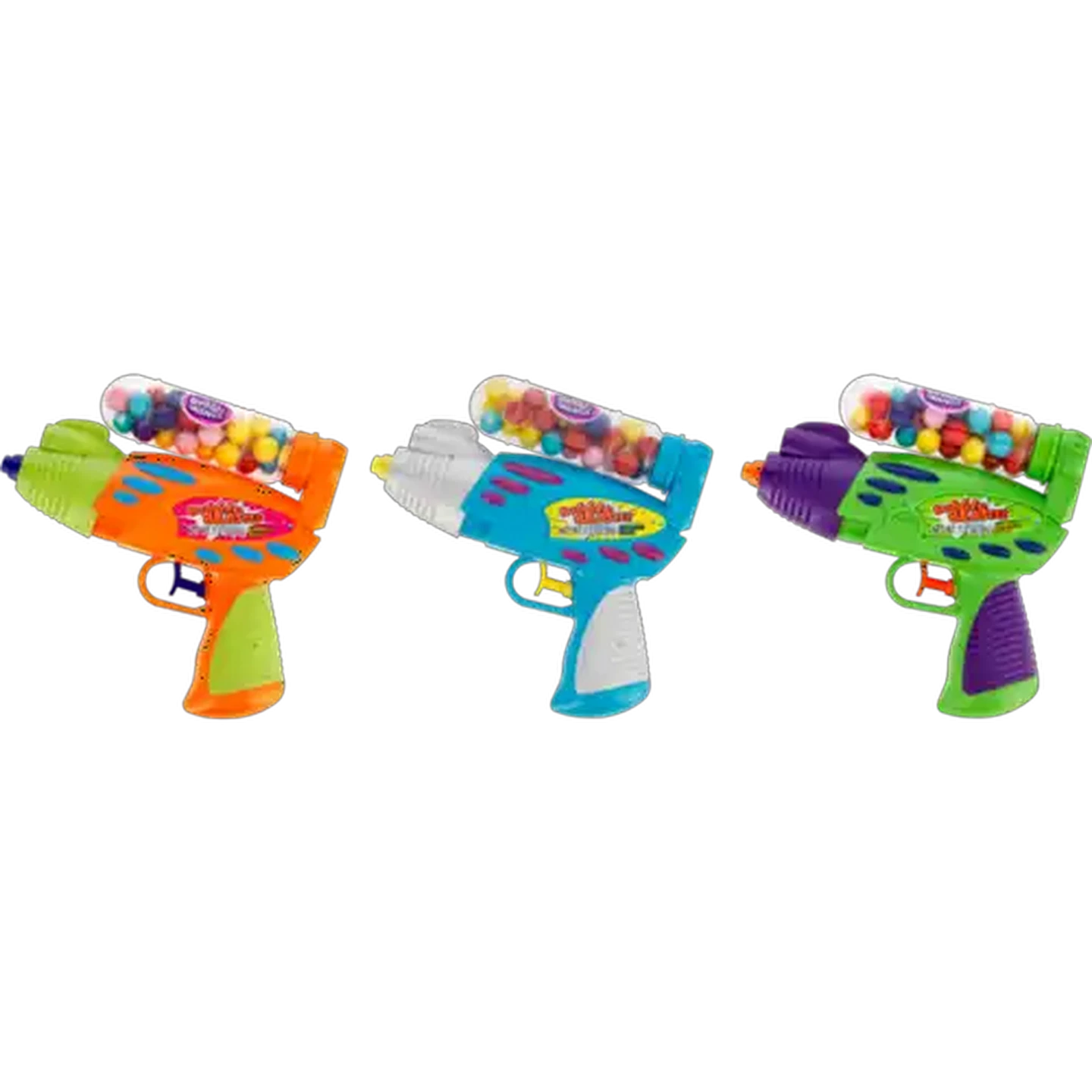 Image of Kidsmania Bubble Mania Gumballs Filled Bubble Blaster 36g (Flavour May Vary)