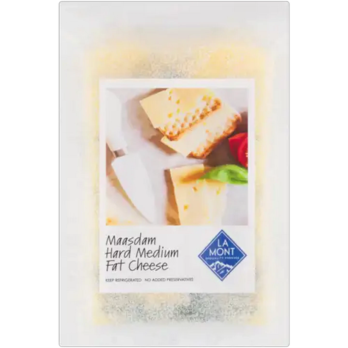Image of La Mont Maasdam Hard Medium Fat Cheese 300g