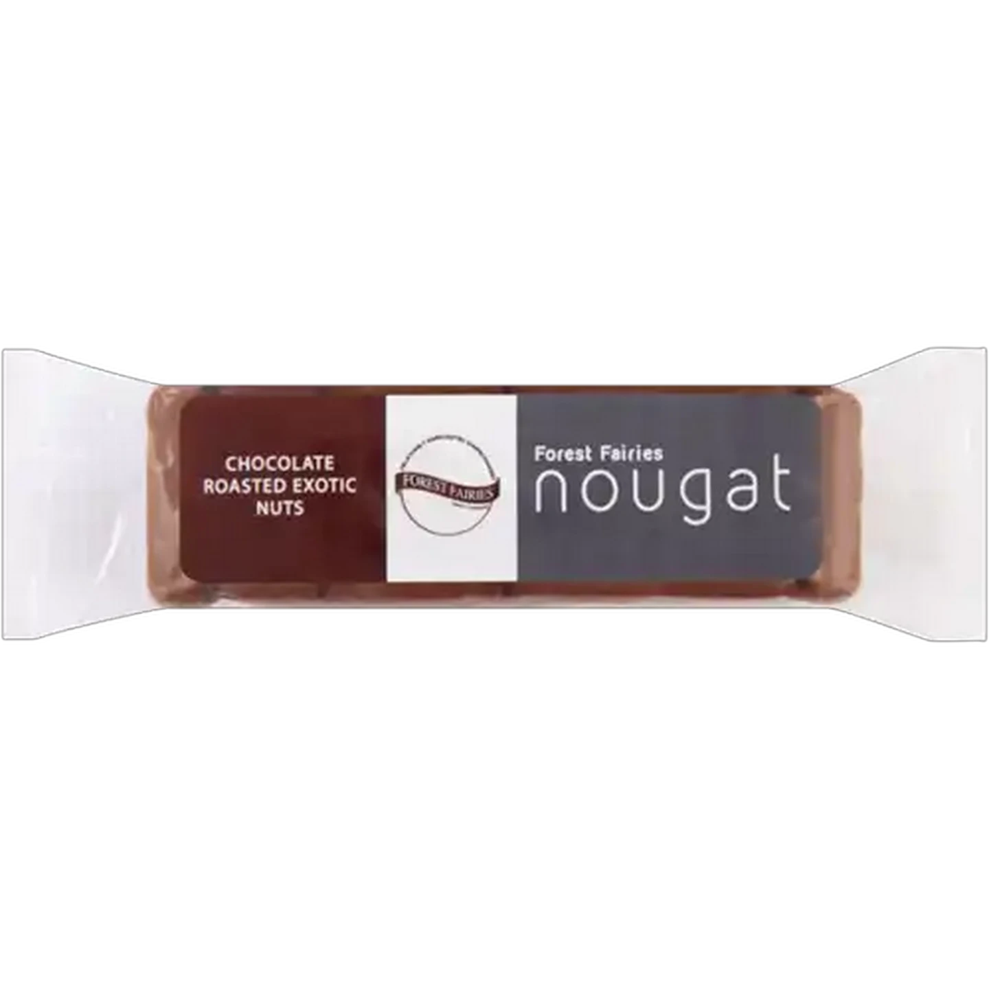 Image of Forest Fairies Chocolate Roasted Exotic Nuts Nougat Bar 50g