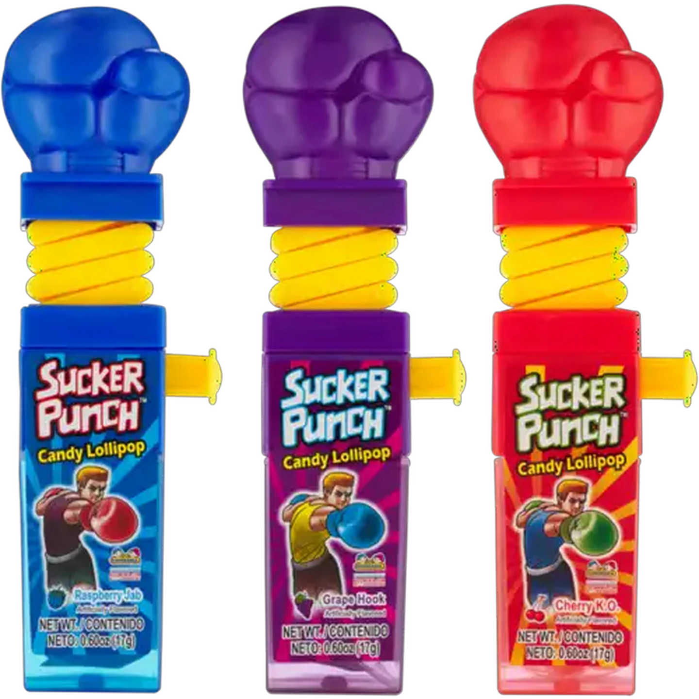 Image of Kidsmania Sucker Punch Candy Lollipop 17g (Flavour May Vary)