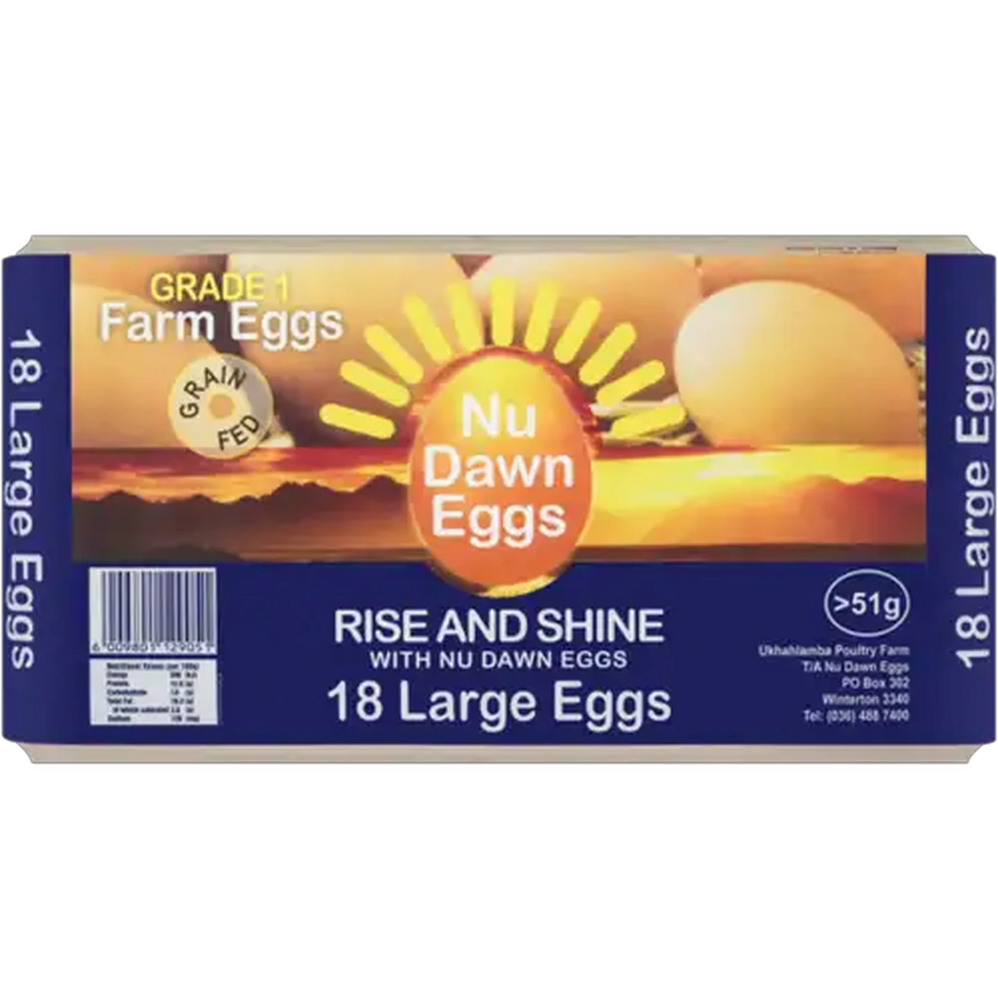 Image of Nu Dawn Large Eggs 18 Pack
