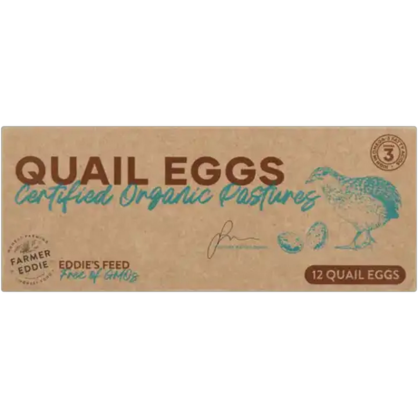 Image of Farmer Eddie Quail Eggs 12 Pack