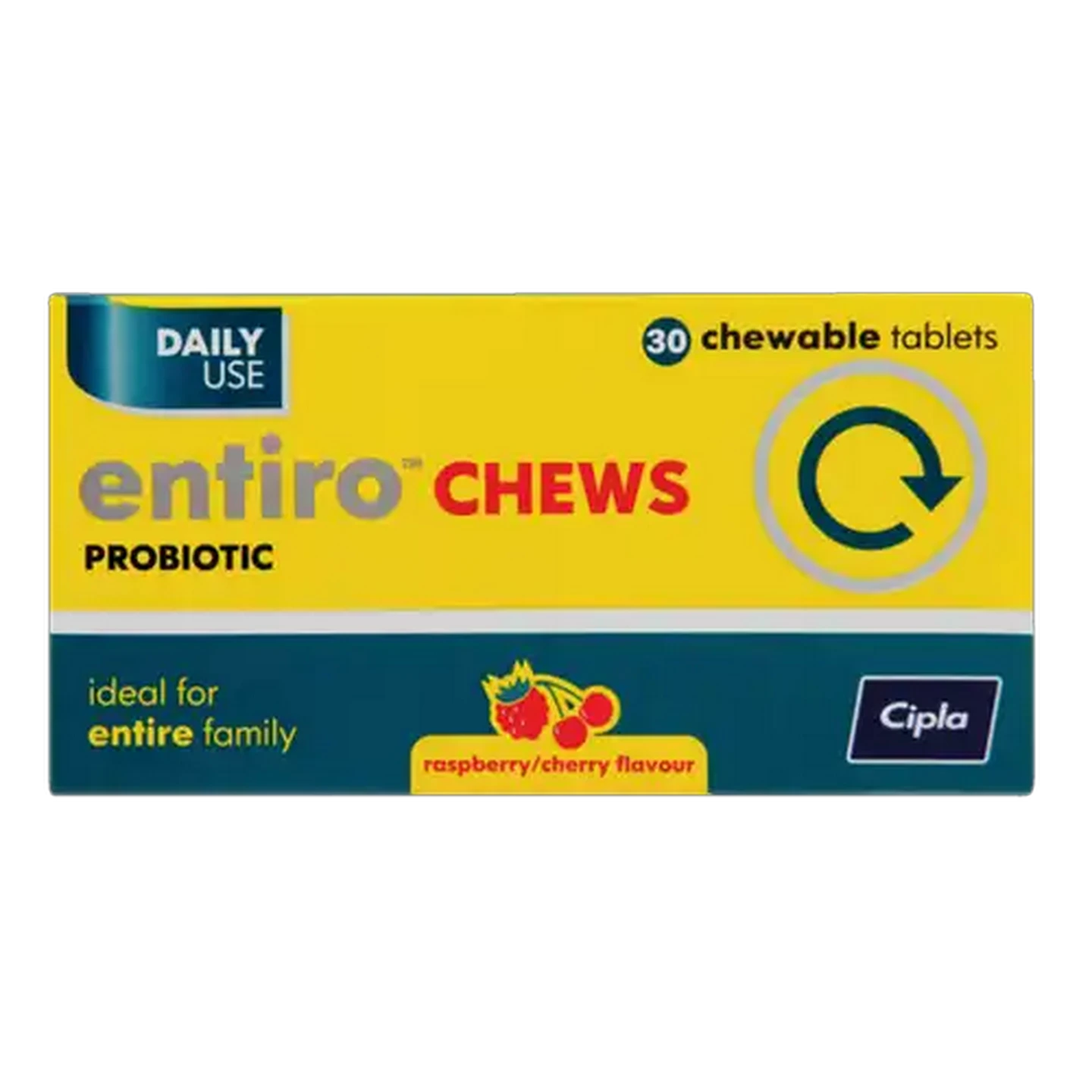Image of Cipla Entiro Probiotic Chews 30 Pack