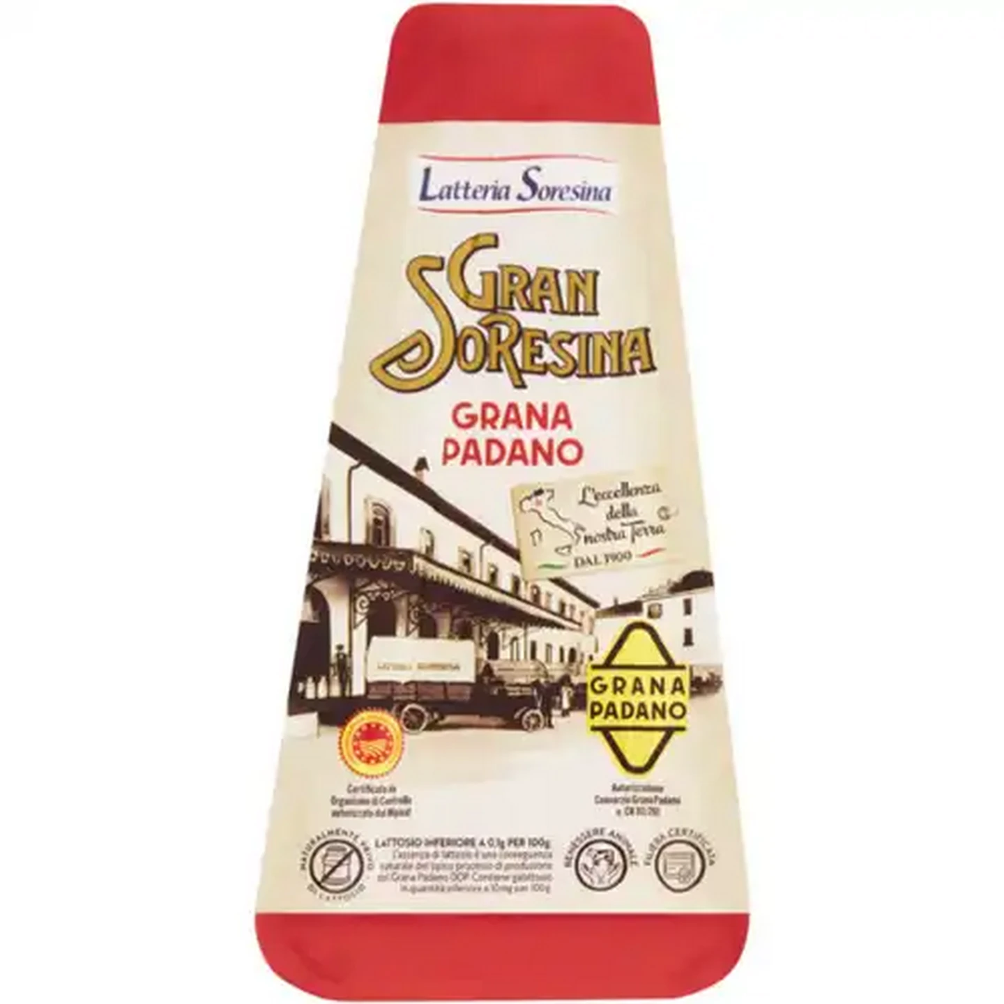 Image of Latteria Soresina Gran Soresina Grana Padano Cheese 125g