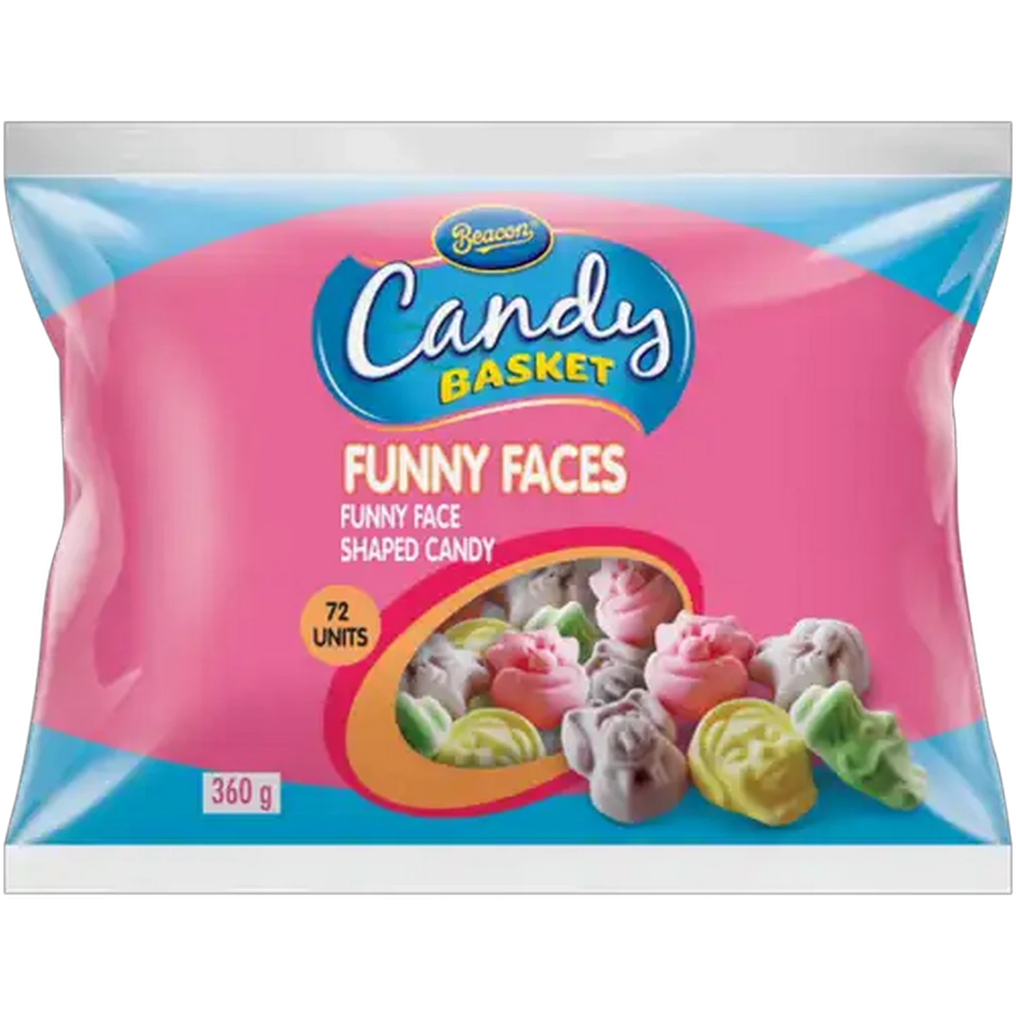 Image of Beacon Candy Basket Funny Faces 360g