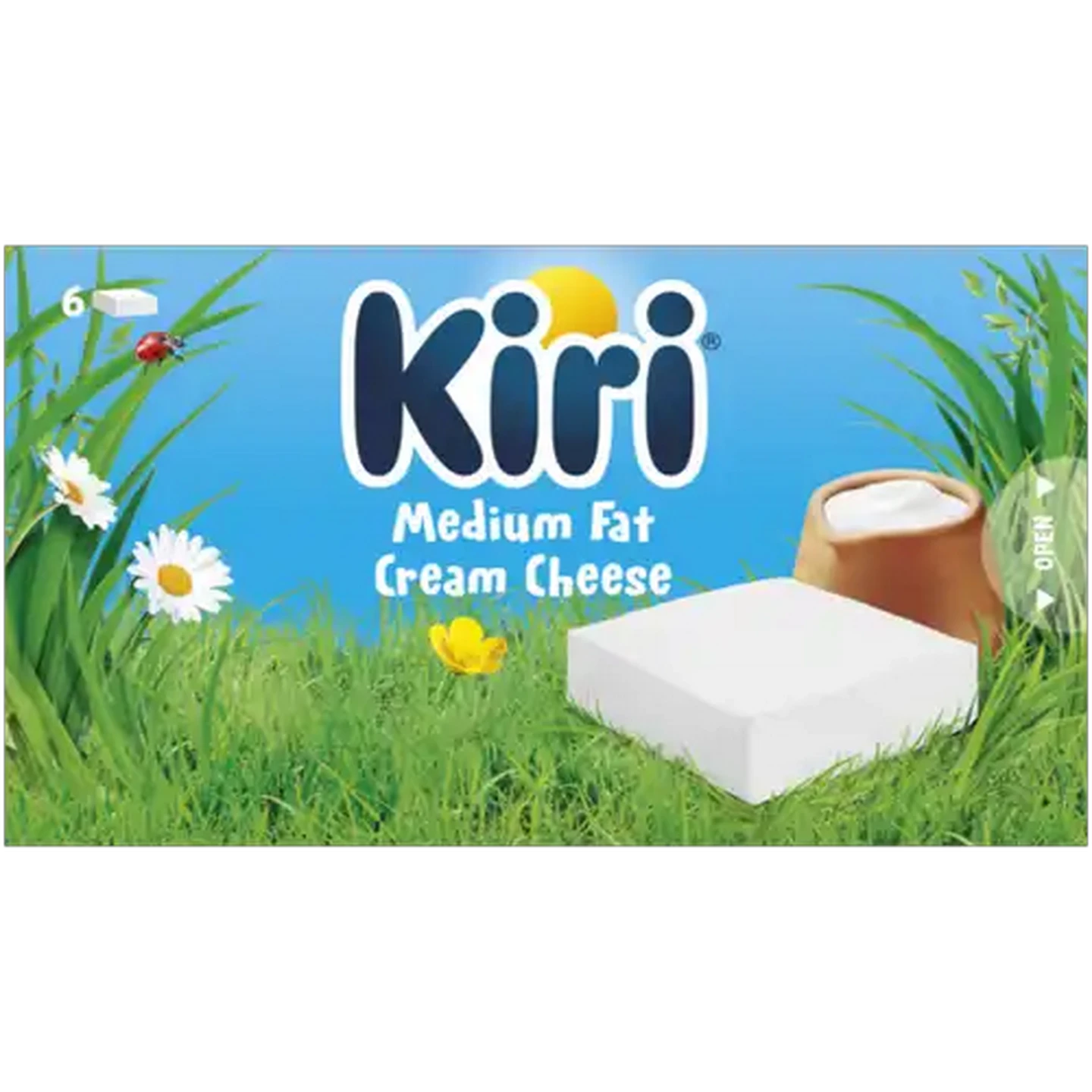 Image of Kiri Medium Fat Cream Cheese 100g