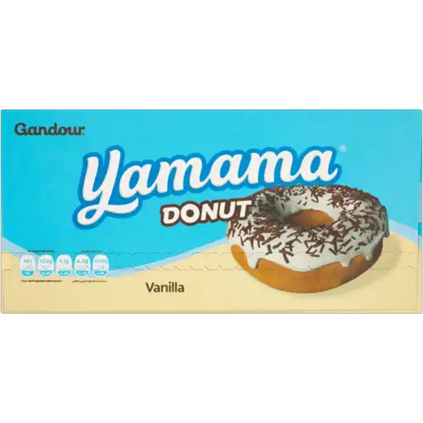 Image of Gandour Yamama Vanilla Donut Cake 40g