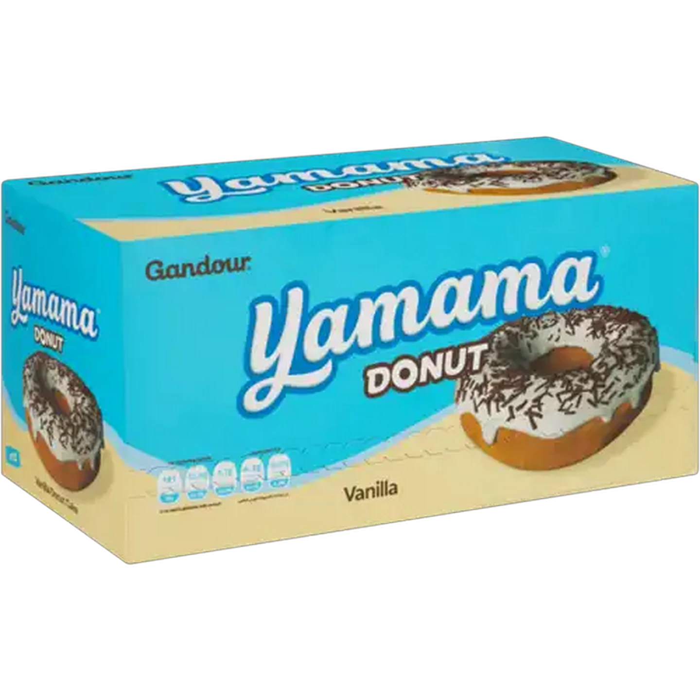 Image of Gandour Yamama Vanilla Donut Cake 40g