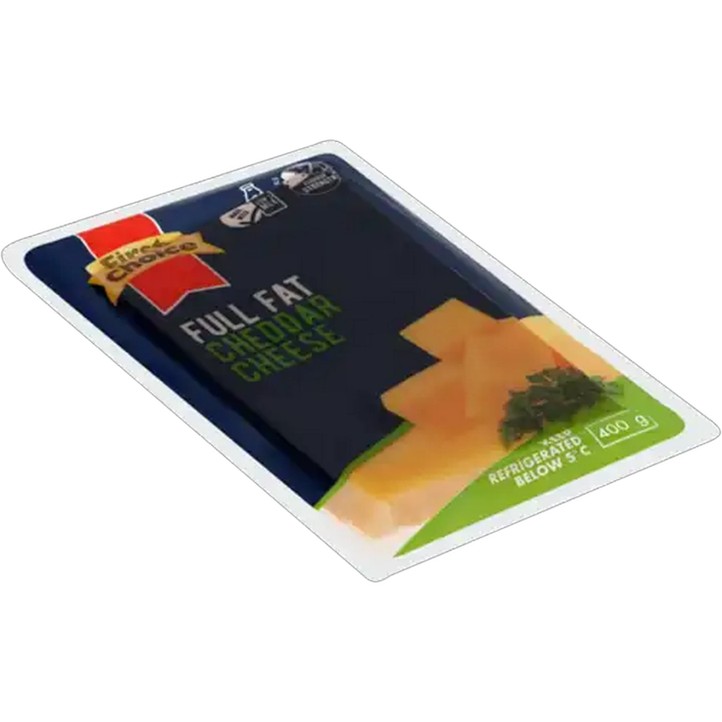 Image of First Choice Full Fat Cheddar Cheese 400g