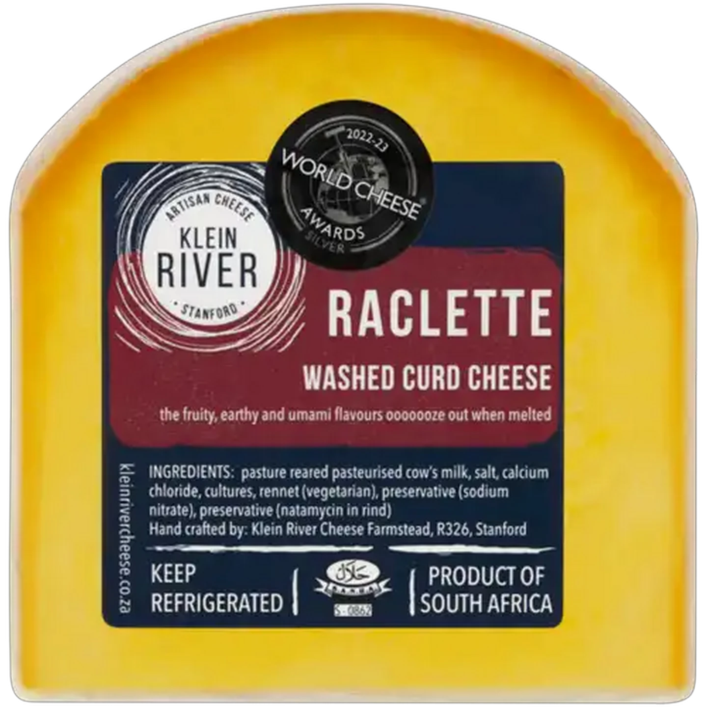 Image of Klein River Raclette Cheese 150g