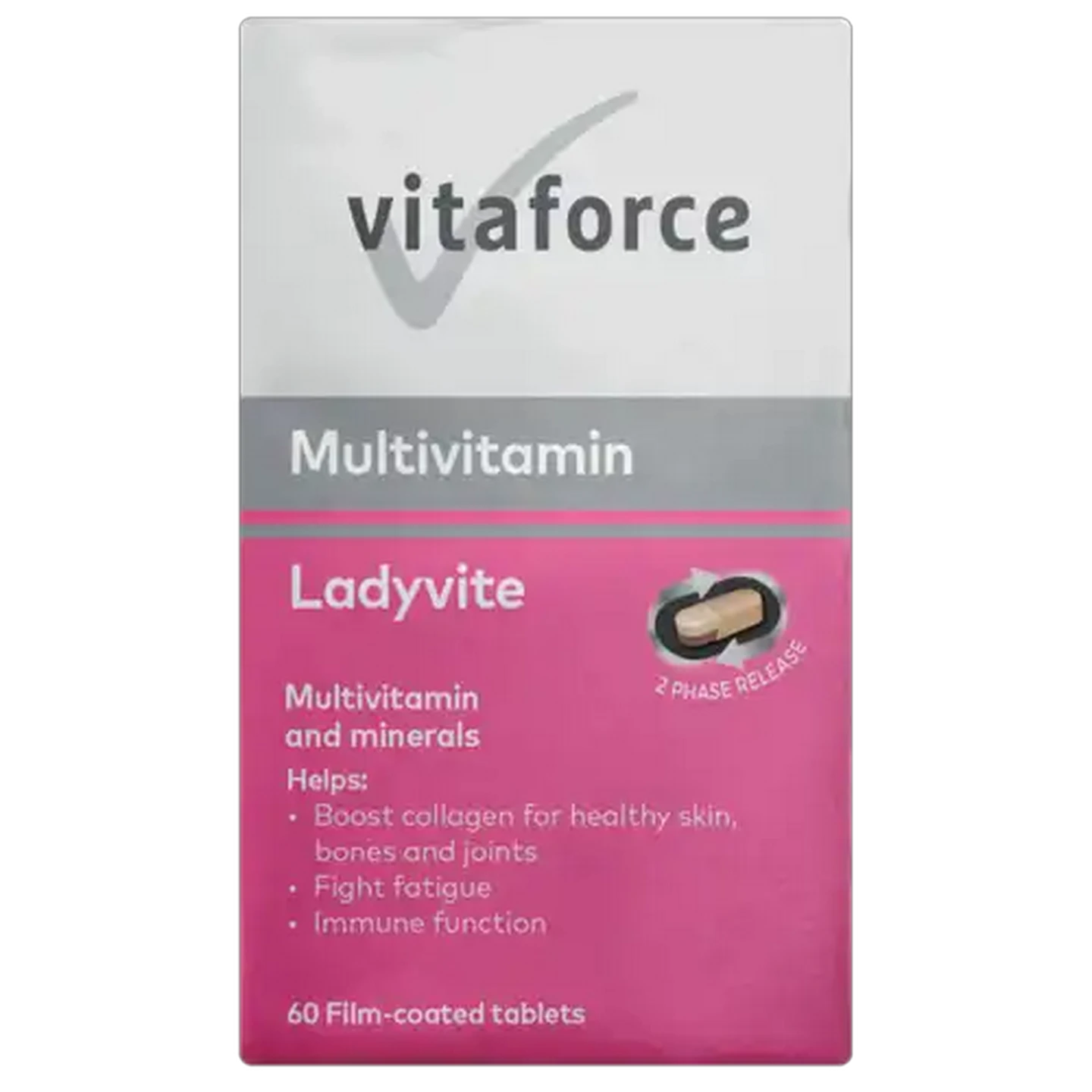 Image of Vitaforce Ladyvite Multivitamin Tablets 60 Pack