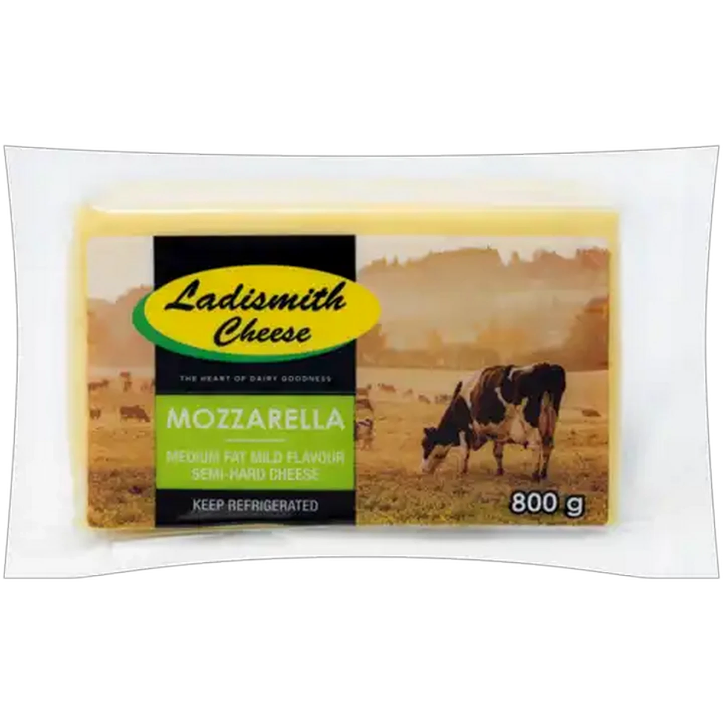 Image of Ladismith Medium Fat Mozzarella Cheese 800g