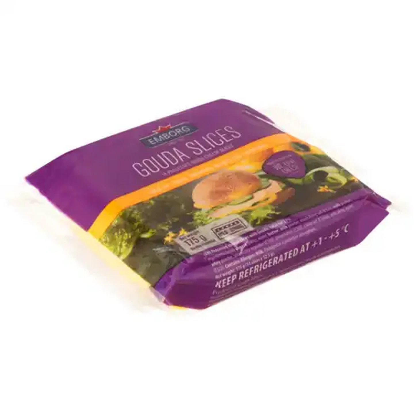 Image of Emborg Gouda Processed Slices 14 x 12.5g
