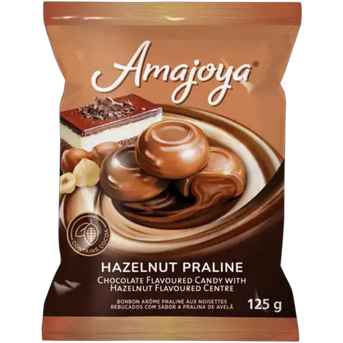 Image of Amajoya Hazelnut Praline Candy 125g