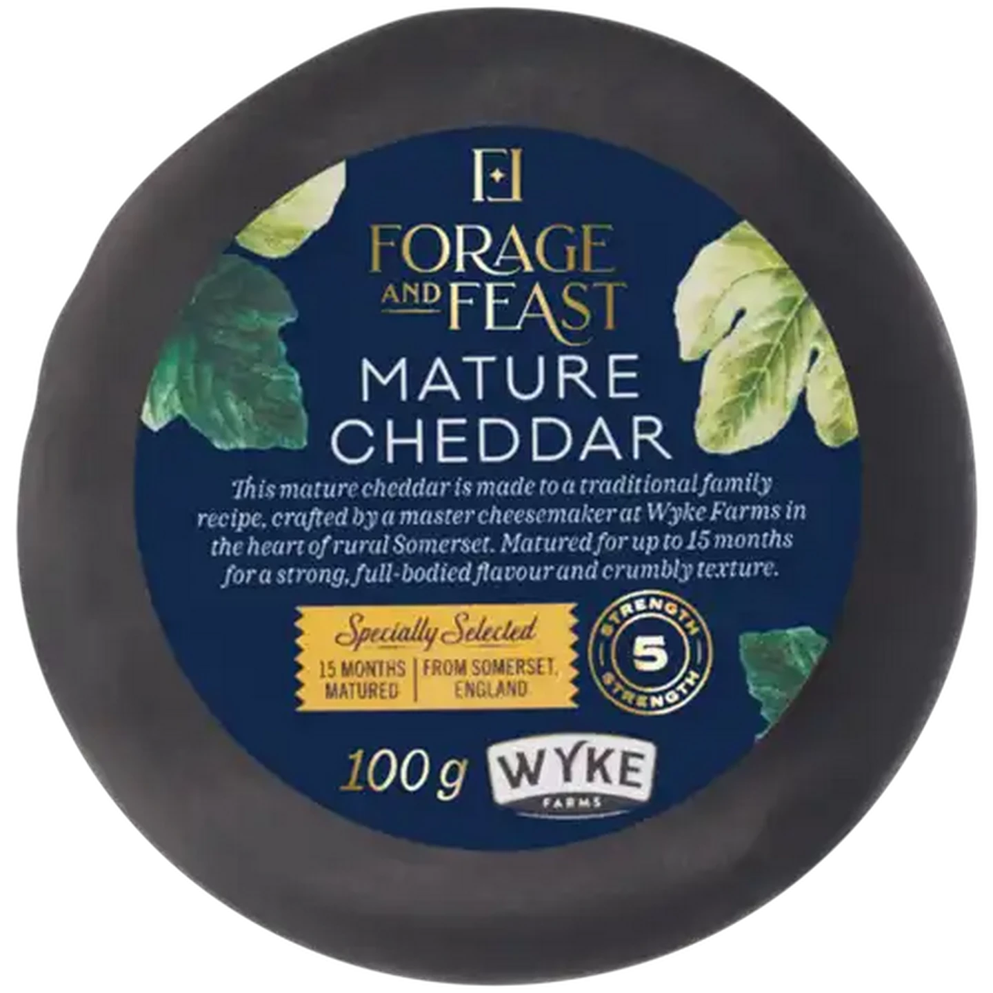 Image of Forage And Feast Mature Cheddar 100g
