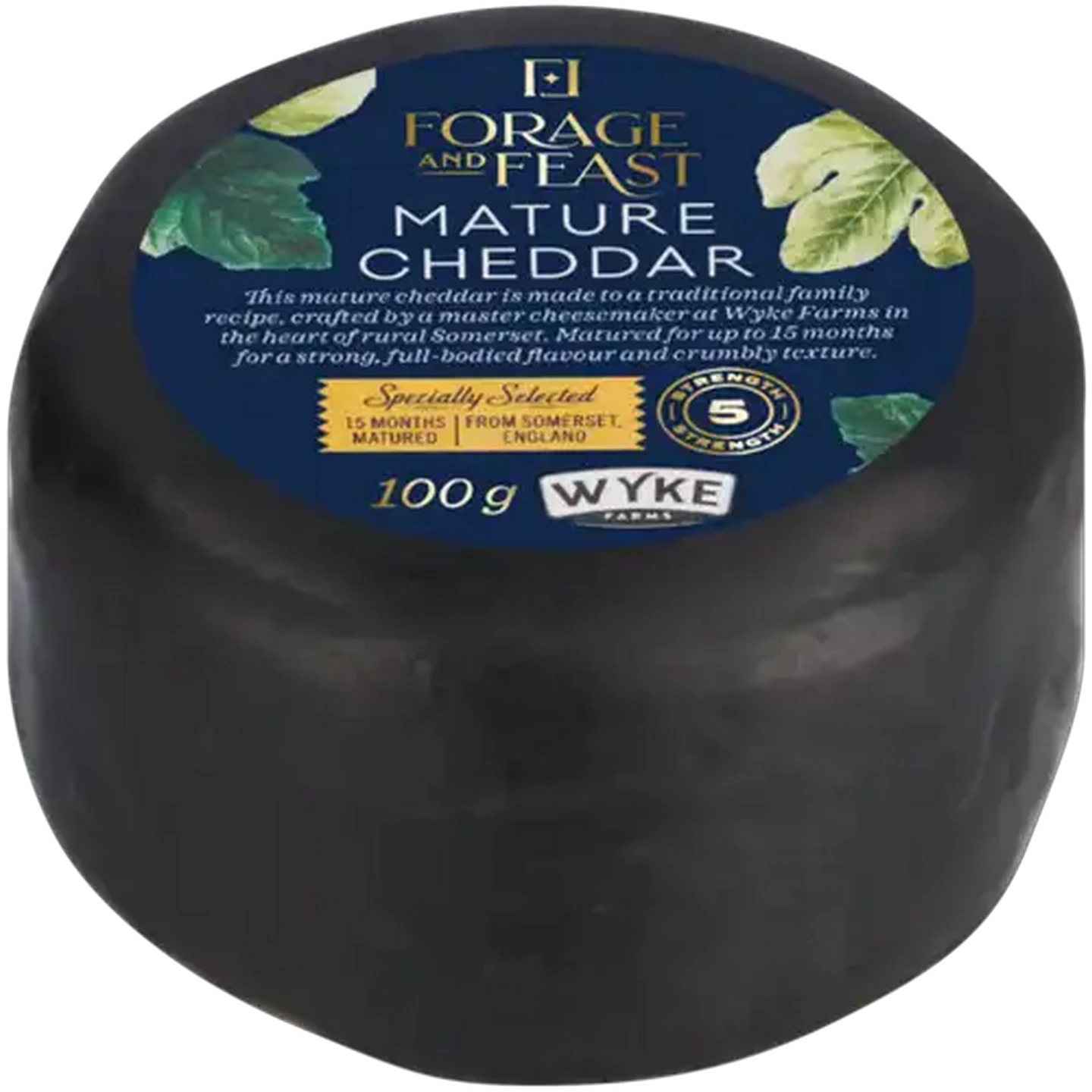 Image of Forage And Feast Mature Cheddar 100g