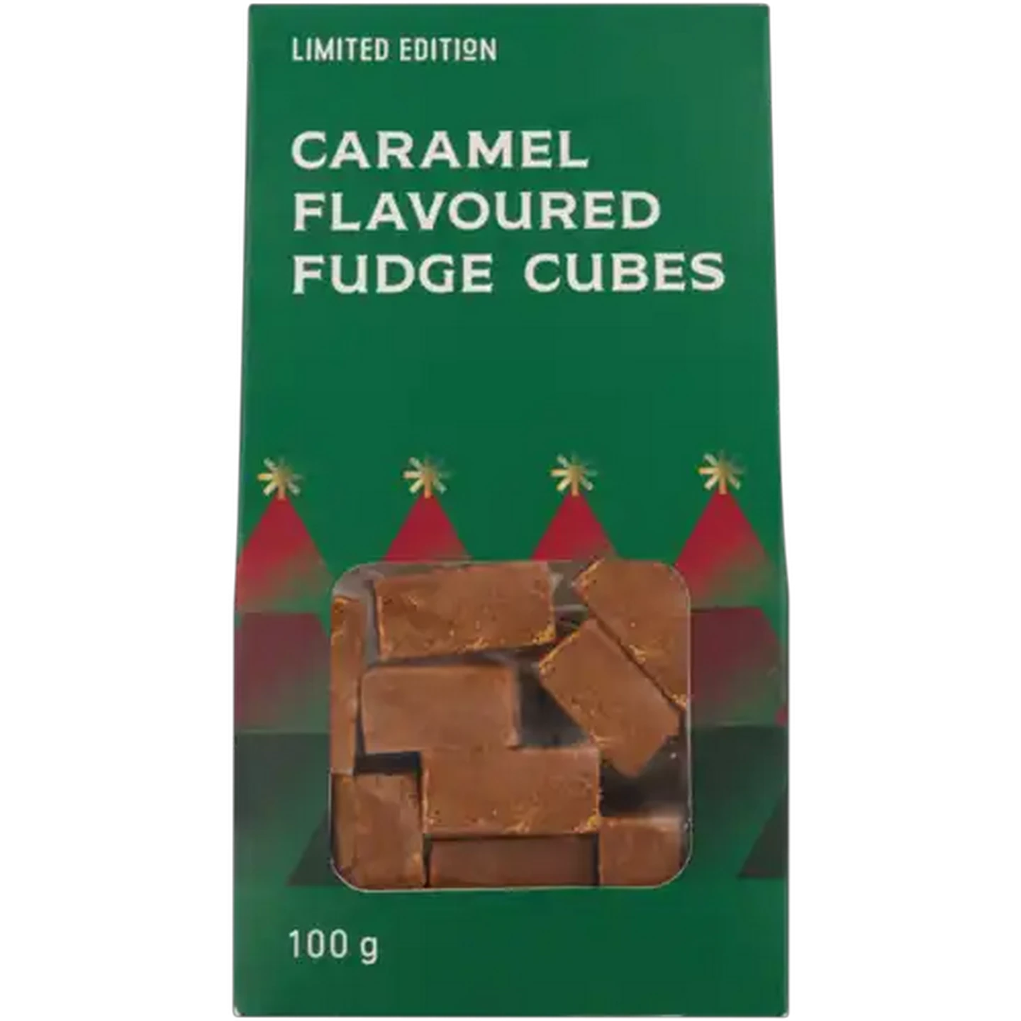 Image of Limited Edition Caramel Flavoured Fudge Cubes 100g