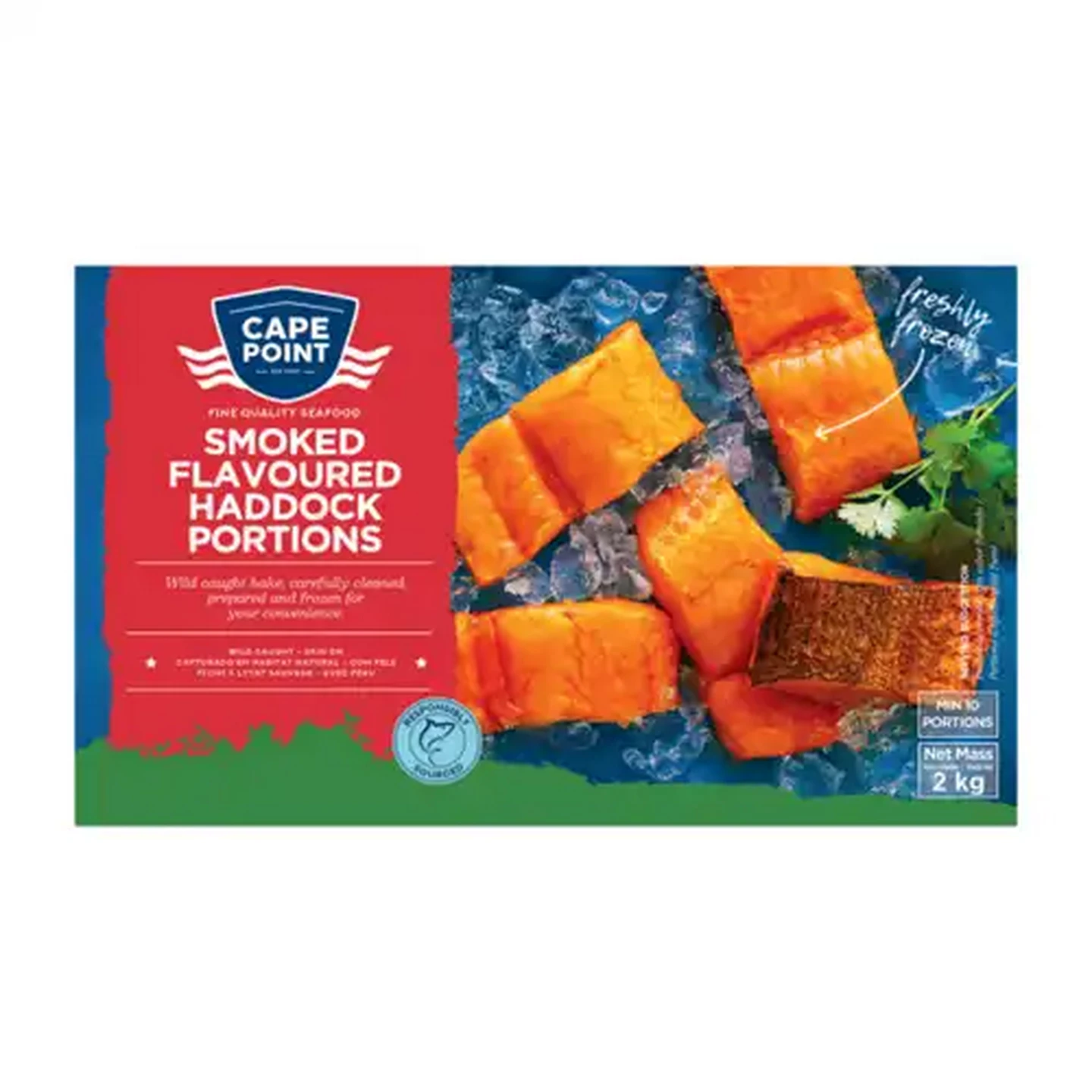 Image of Cape Point Smoked Flavoured Haddock Portions 2kg