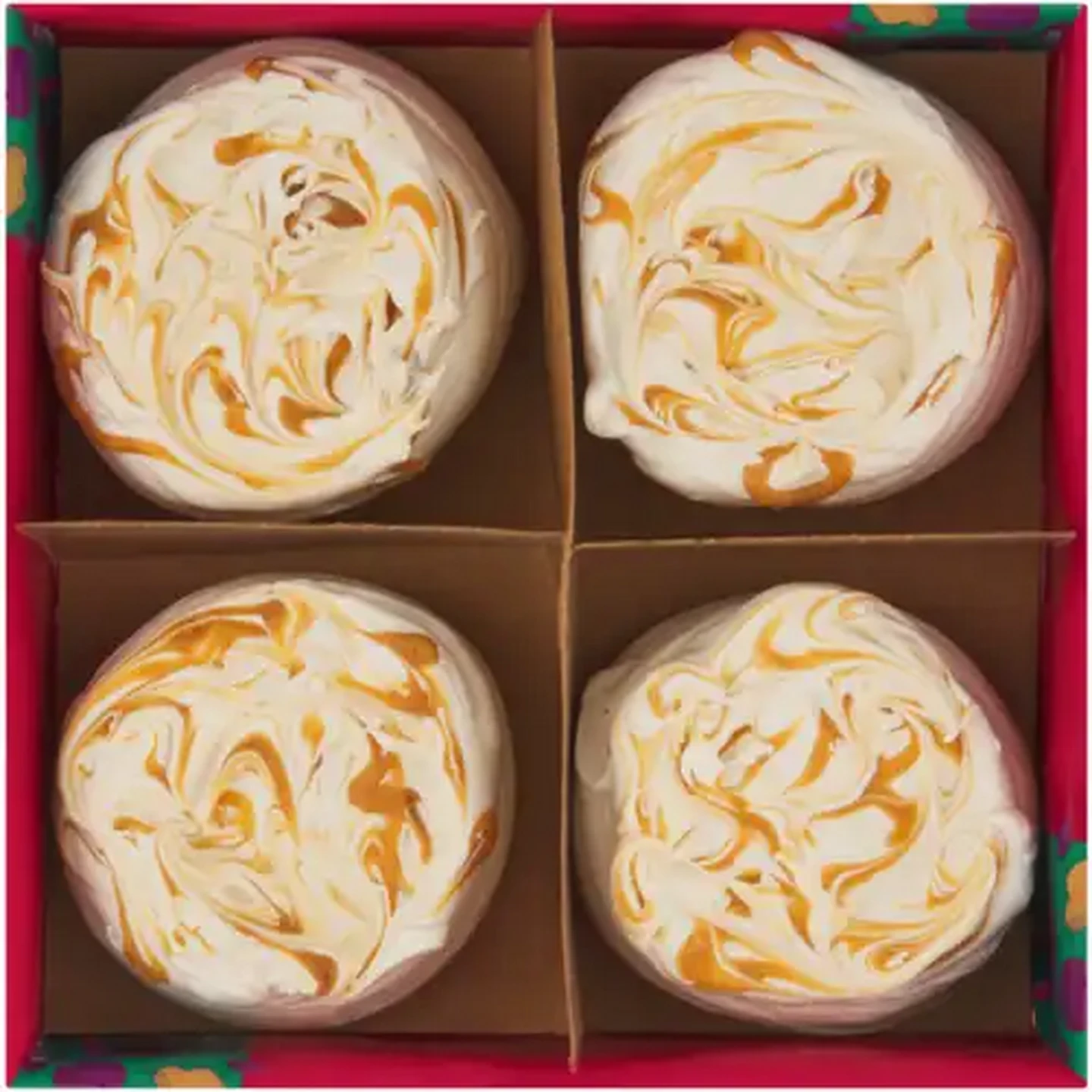 Image of Limited Edition Caramel Pavlova Meringues 4 Pack