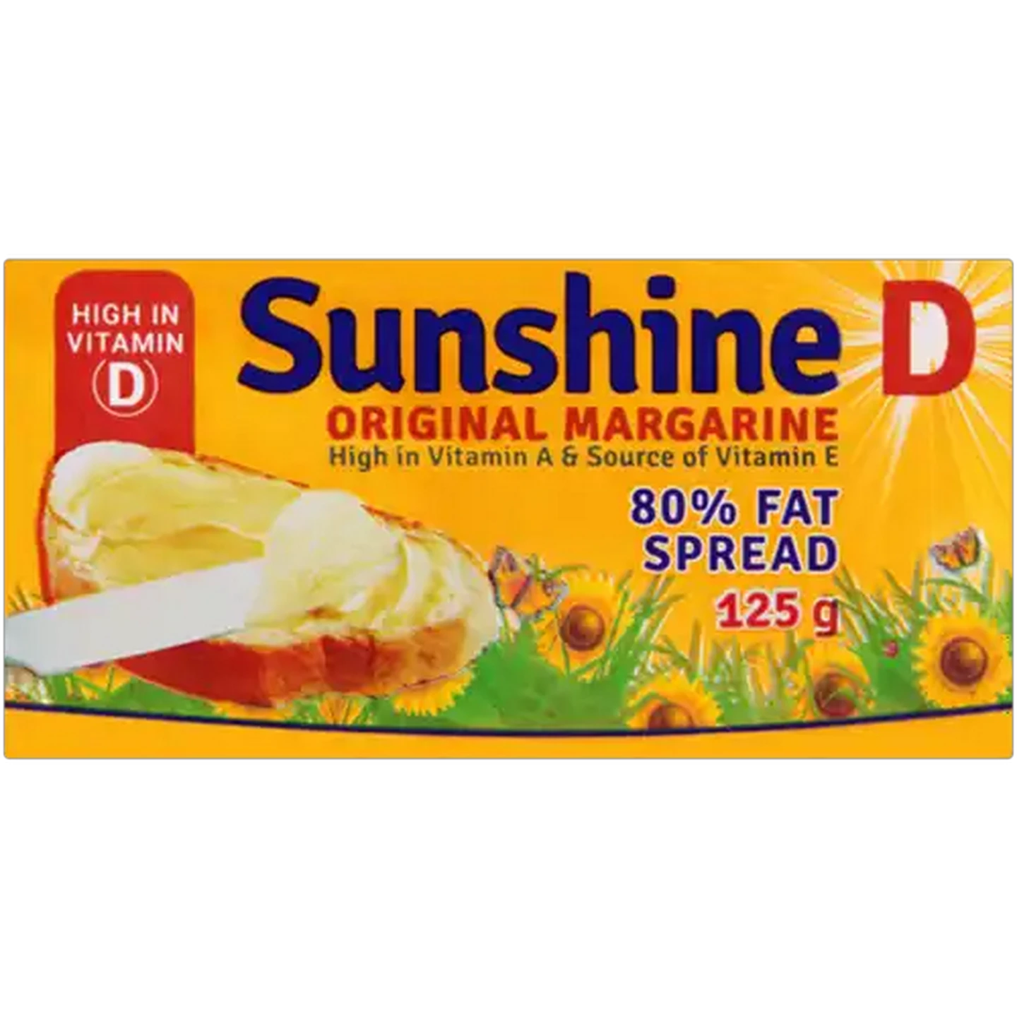 Image of Sunshine D Original Margarine Brick 125g