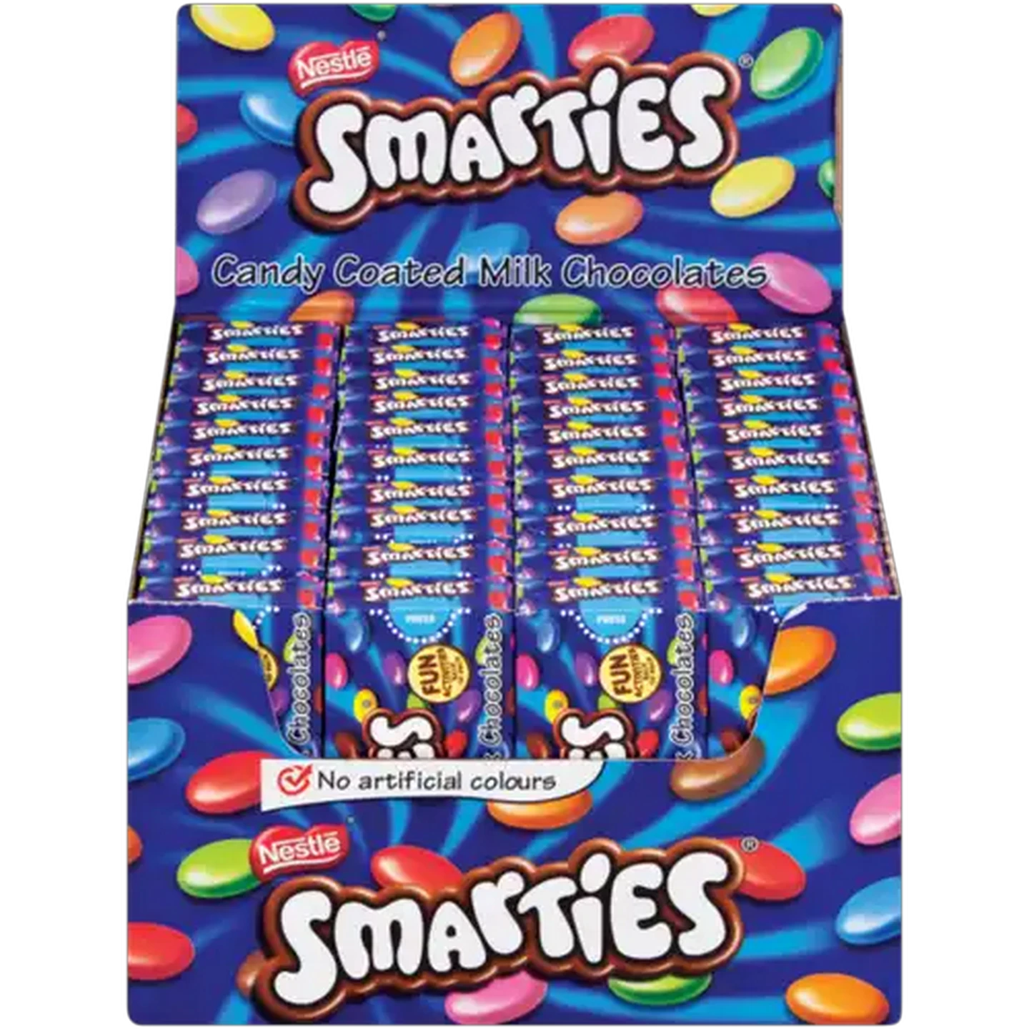 Image of Smarties Candy Coated Milk Chocolate Cartons 40 x 40g