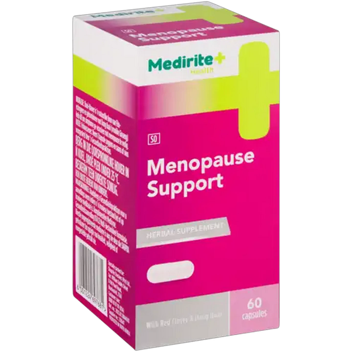 Image of Medirite Menopause Support Herbal Supplement Capsules 60 Pack