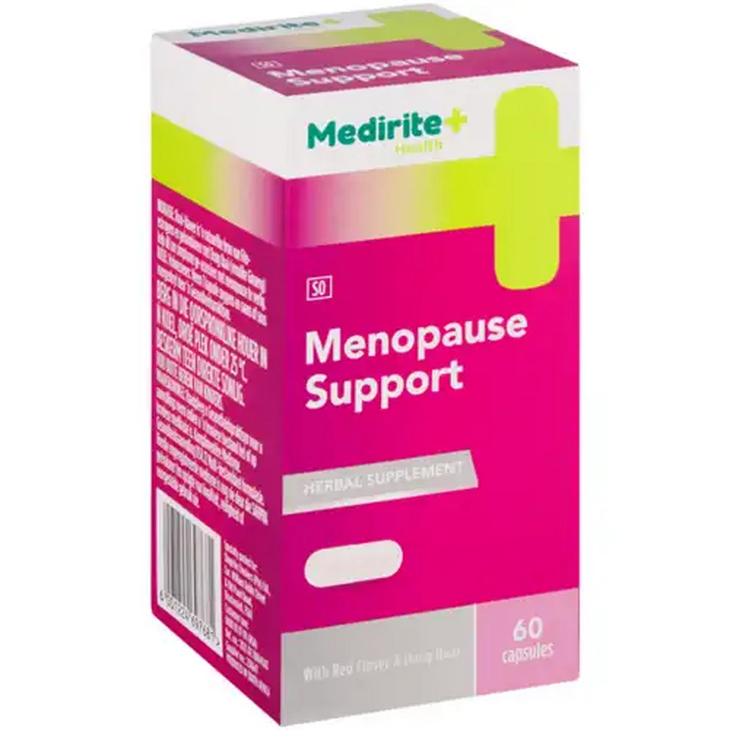 Image of Medirite Menopause Support Herbal Supplement Capsules 60 Pack