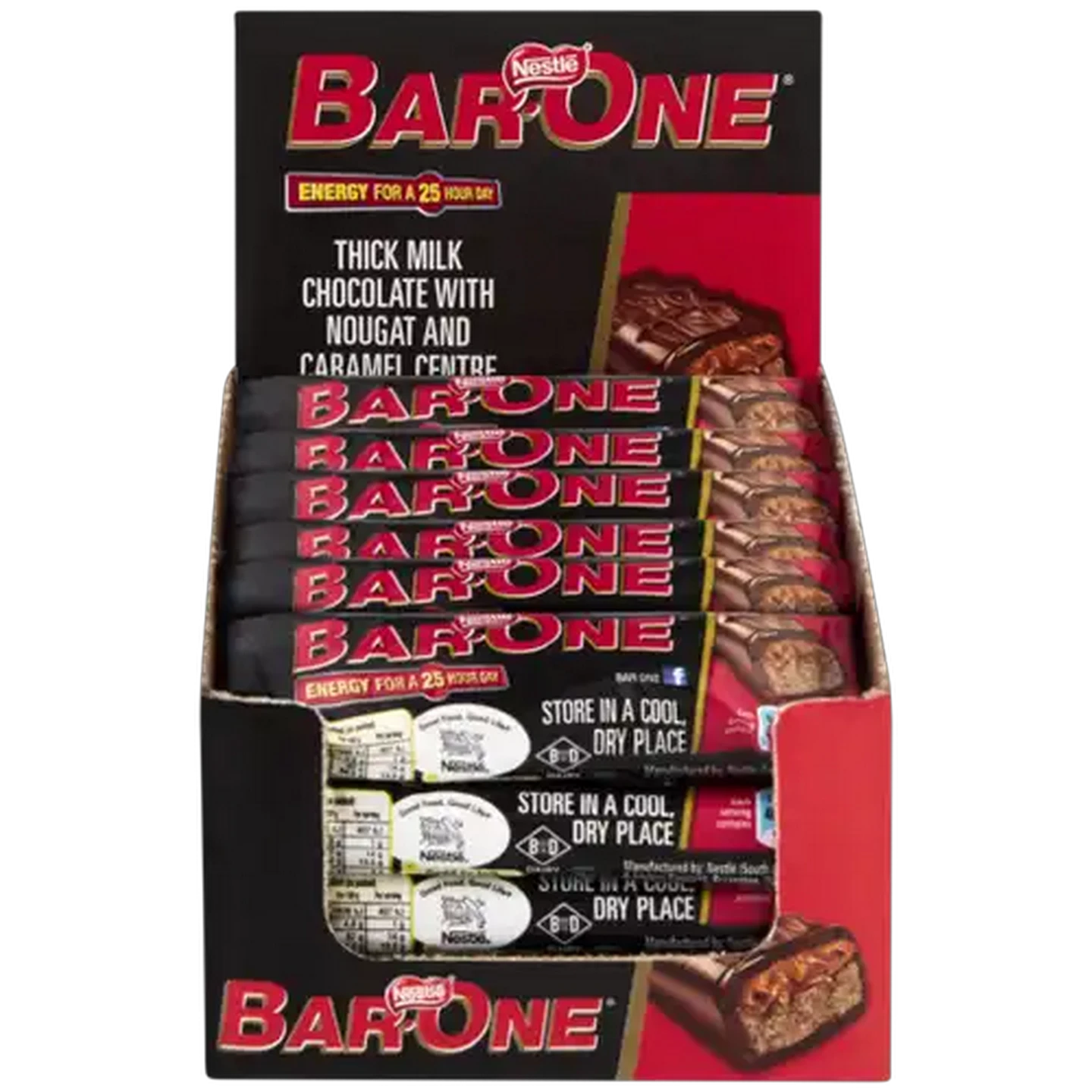 Image of Bar-One Chocolate Bars 24 x 21g