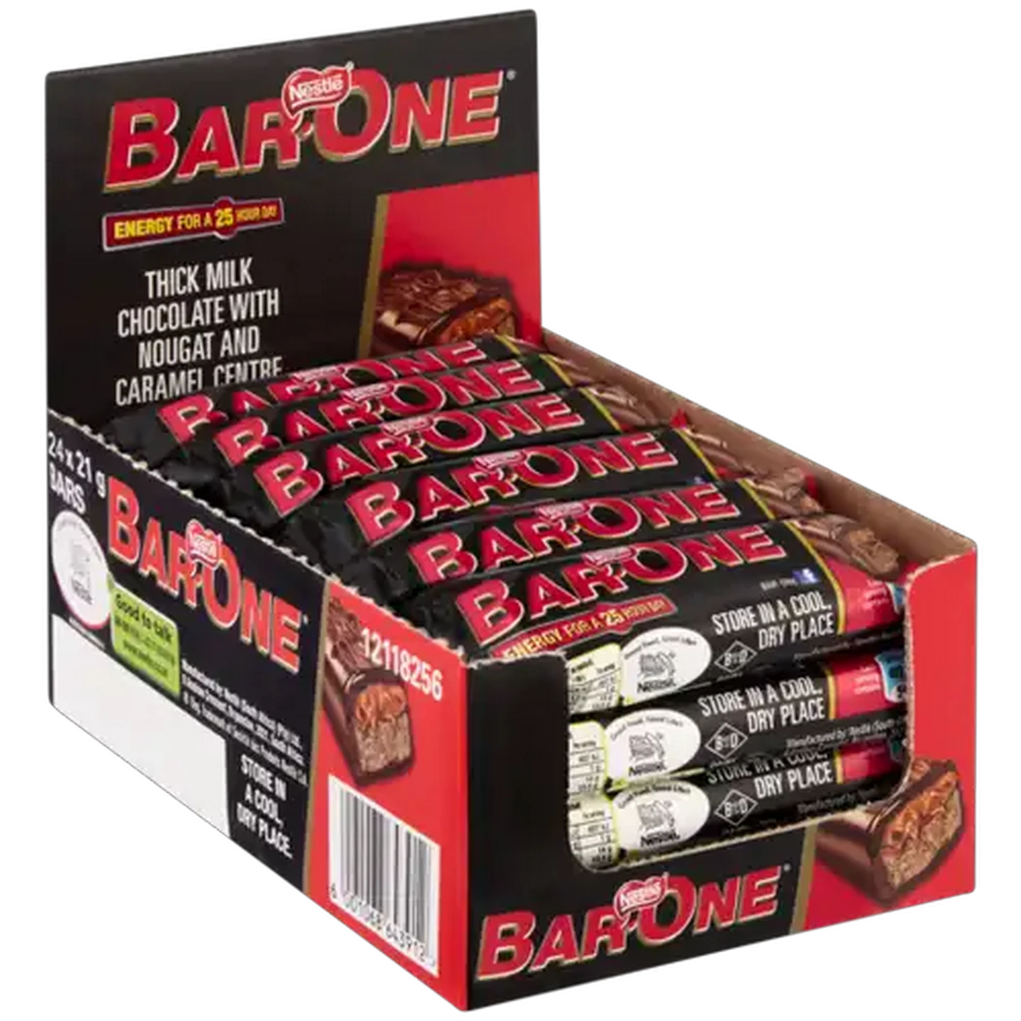 Image of Bar-One Chocolate Bars 24 x 21g