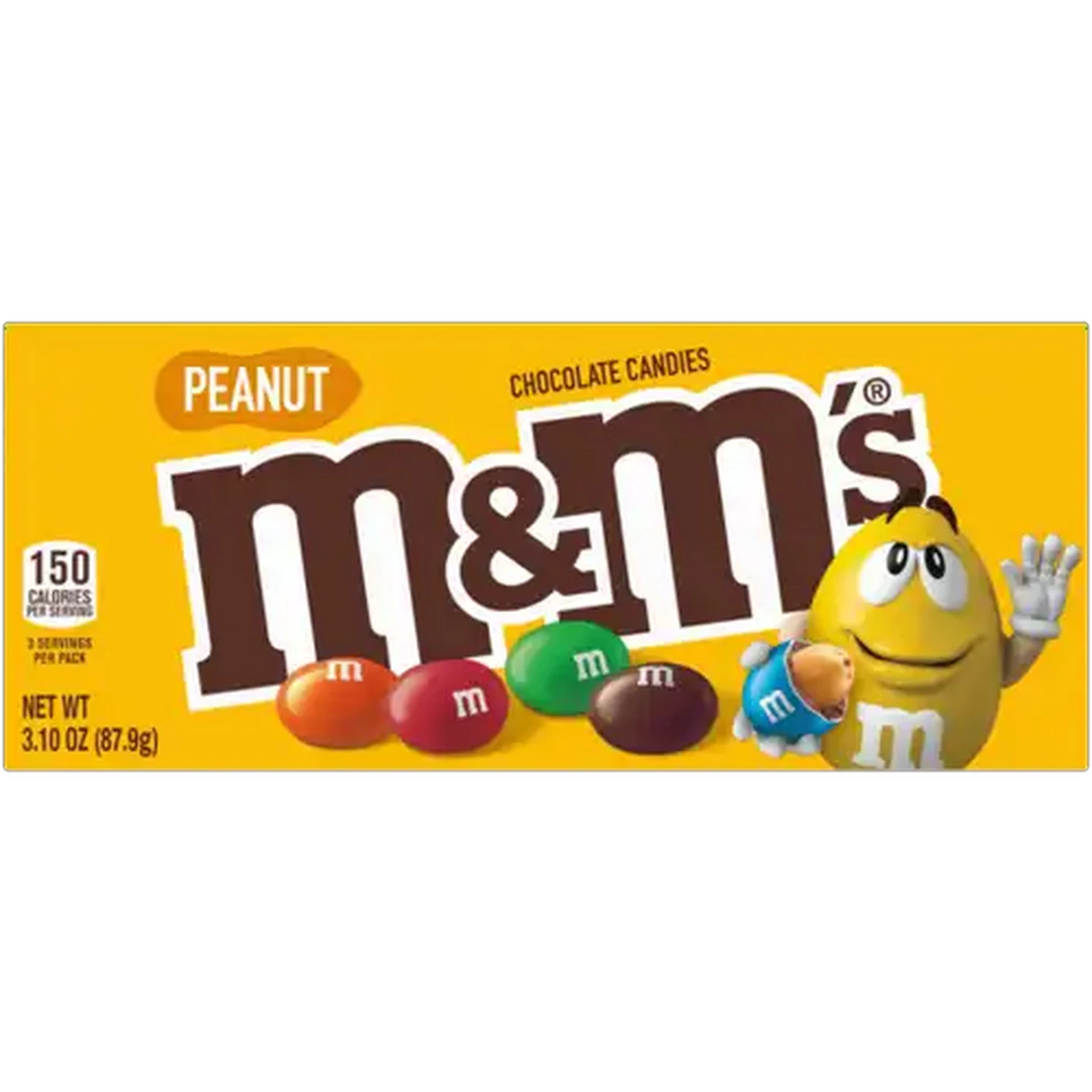 Image of M&M's Peanut Chocolate Candy 87.9g