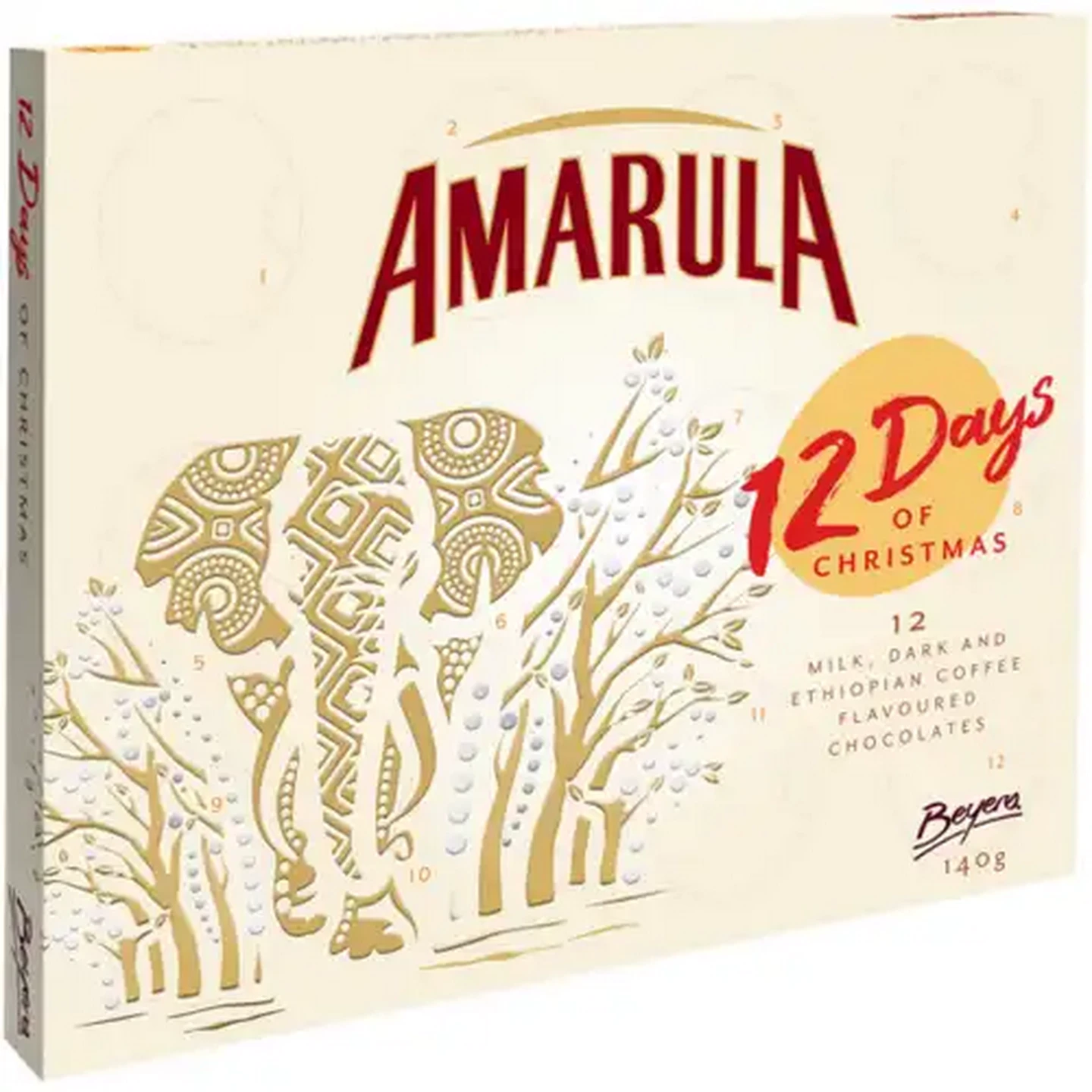 Image of Beyers Amarula 12 Days of Christmas Advent Calendar 140g