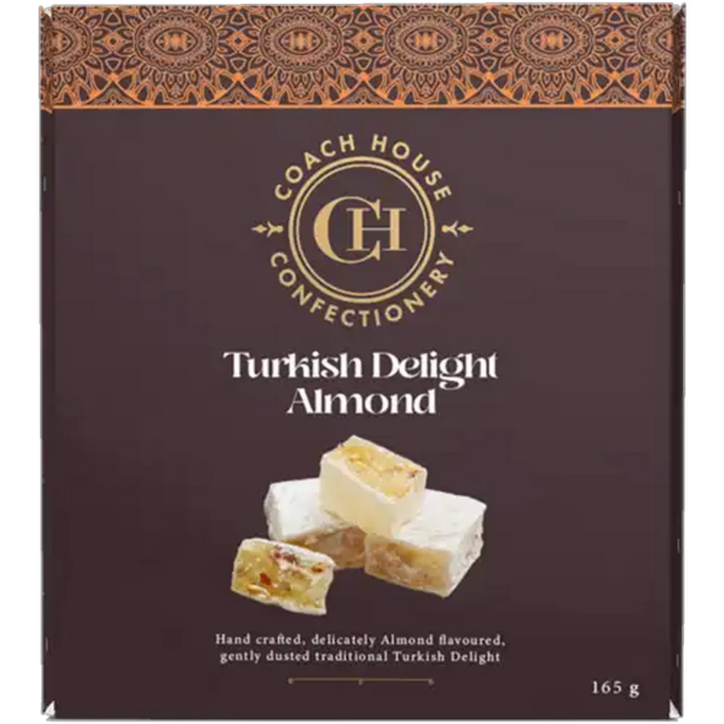 Image of Beyers Coach House Confectionery Almond Turkish Delight 165g