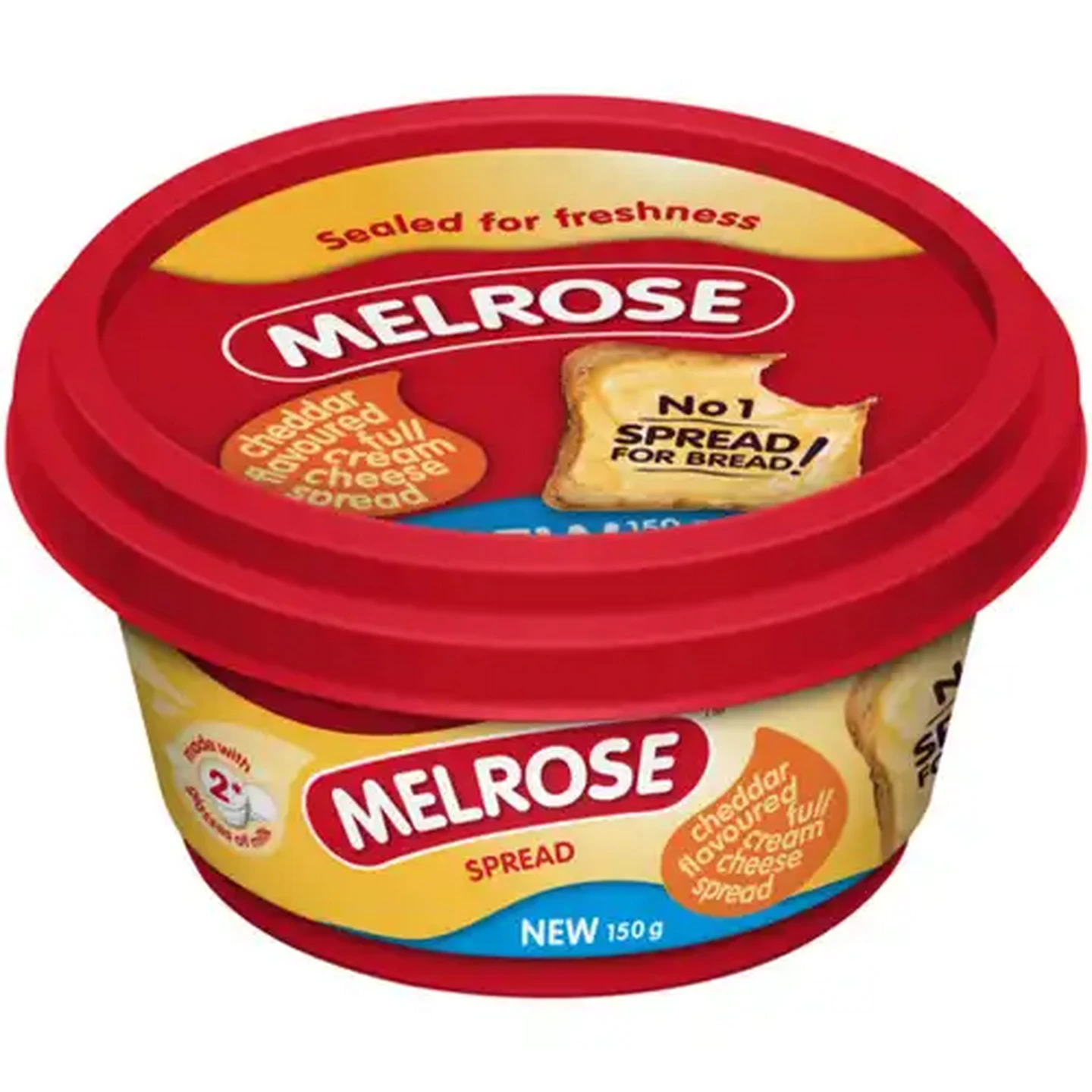Image of Melrose Cheddar Flavoured Full Cream Cheese Spread 150g