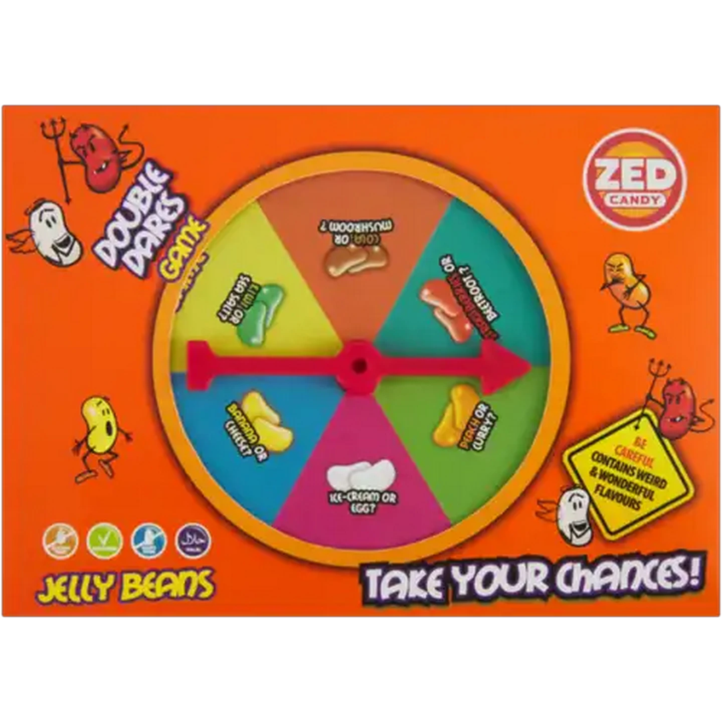Image of Zed Candy Double Dare Jelly Beans Game 120g