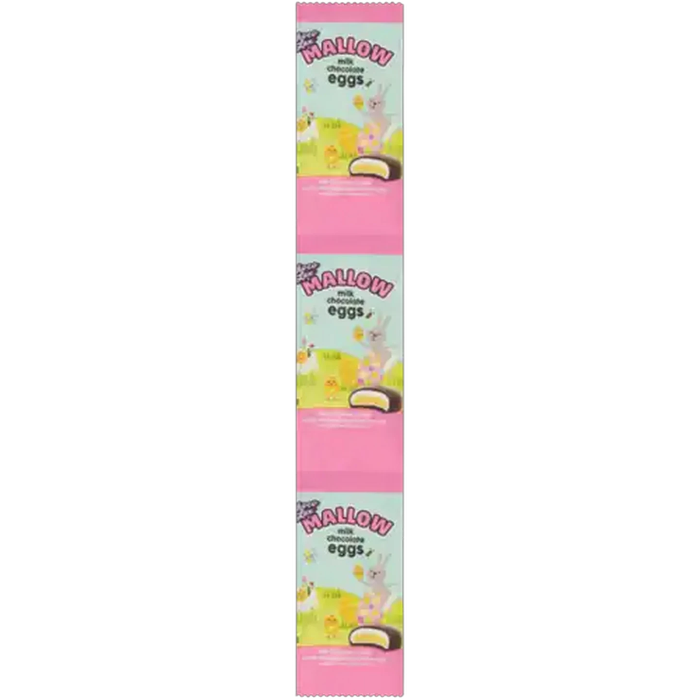Image of Choco Lux Mallow Milk Chocolate Eggs 3 x 16g