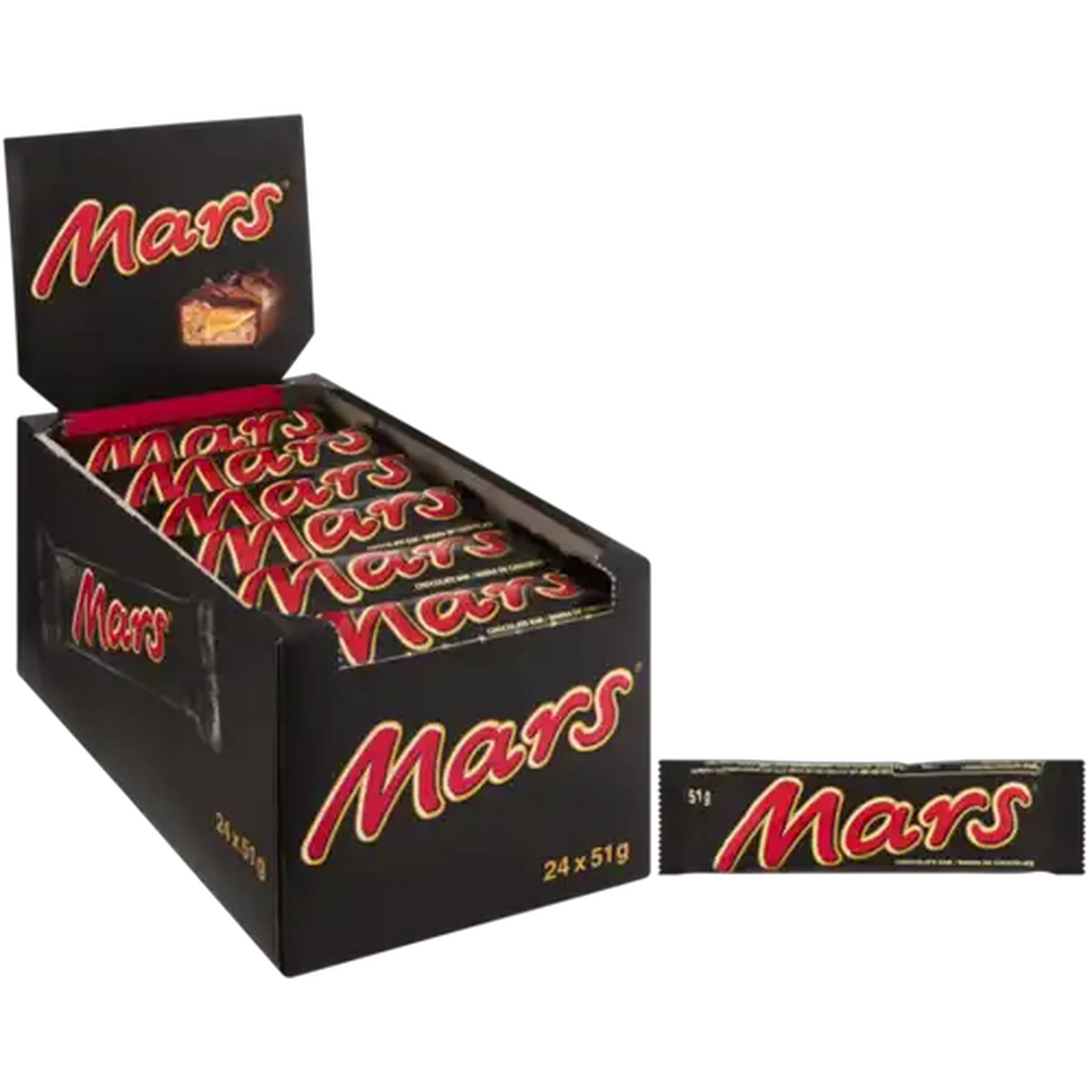 Image of Mars Original Chocolate Bars 24 x 51g