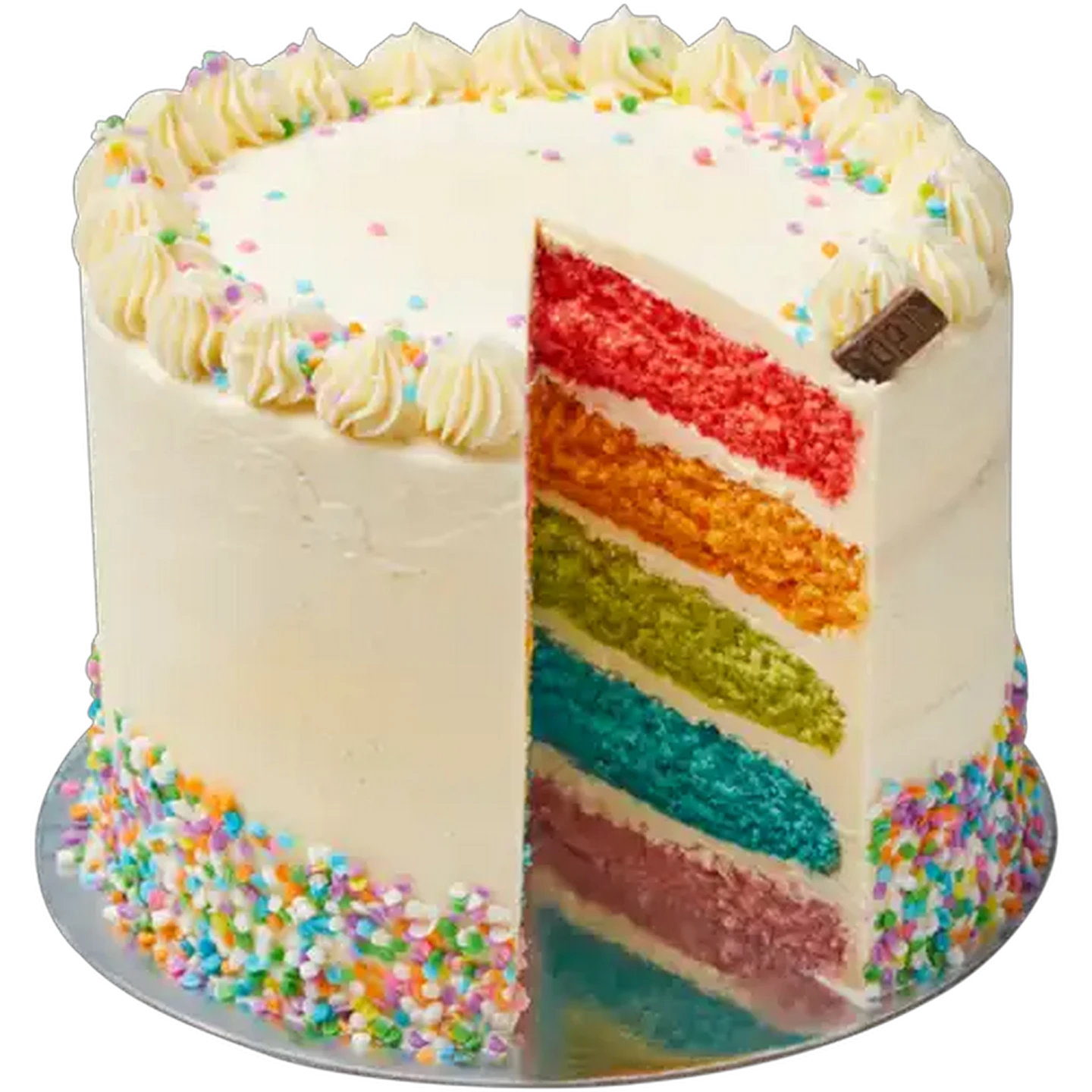 Image of Soet Cakes Rainbow Party Cake Large
