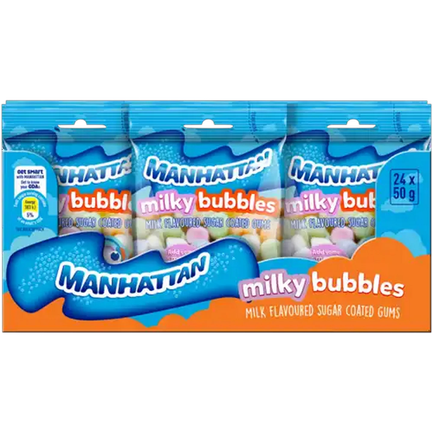 Image of Manhattan Milky Bubbles 24 x 50g