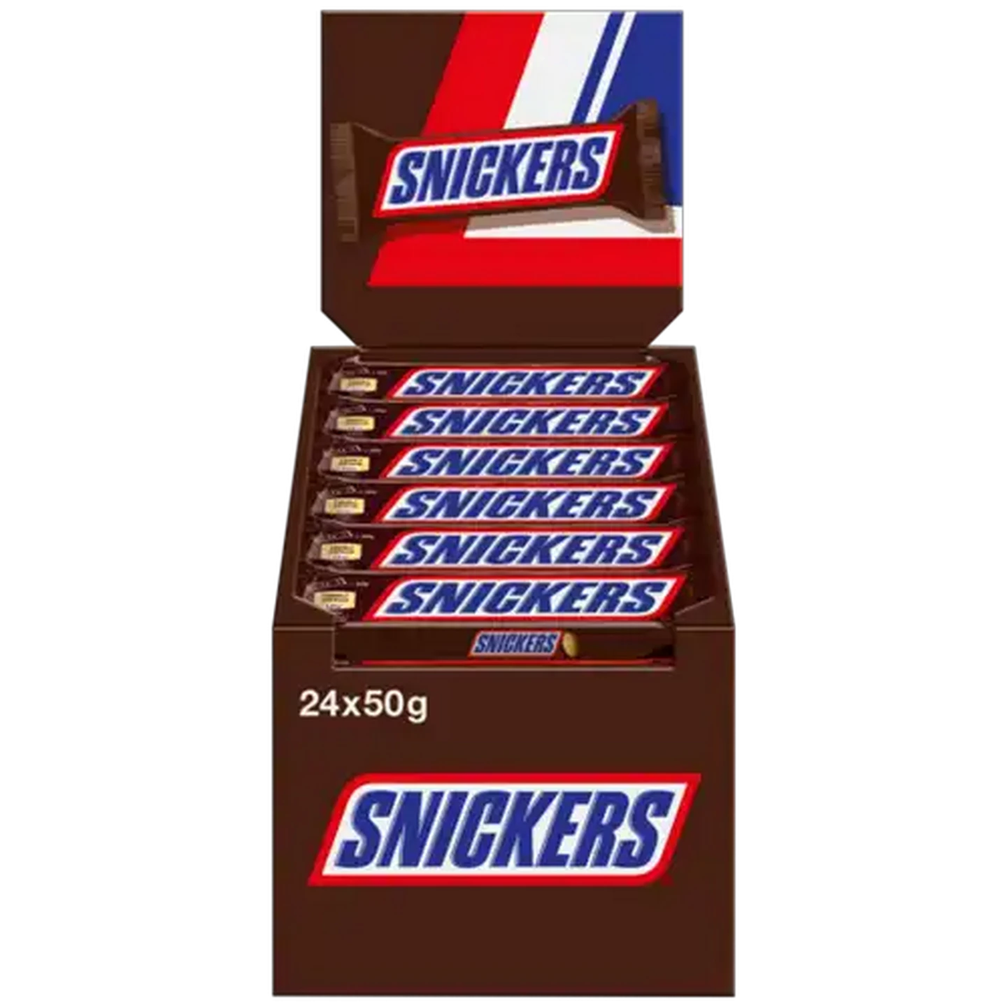 Image of Snickers Original Chocolates Bars 24 x 50g