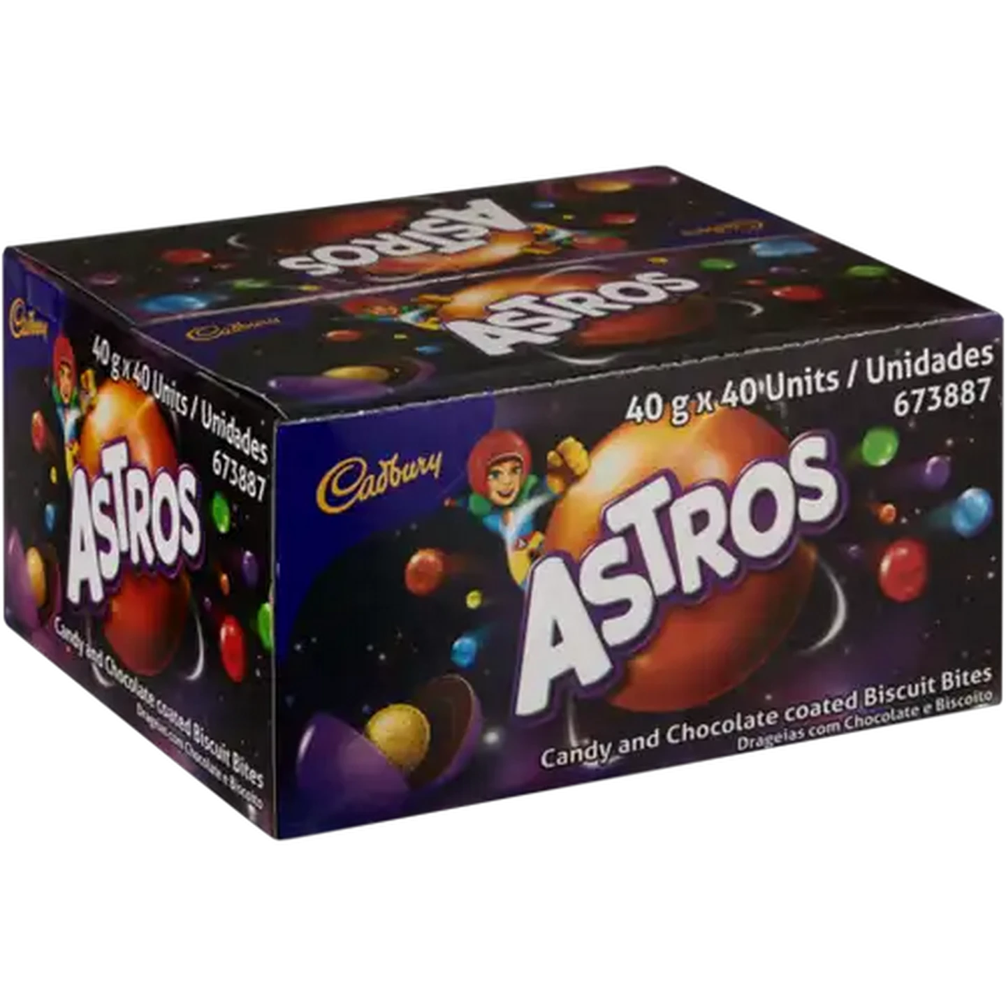 Image of Cadbury Large Astros Pack 40 x 40g