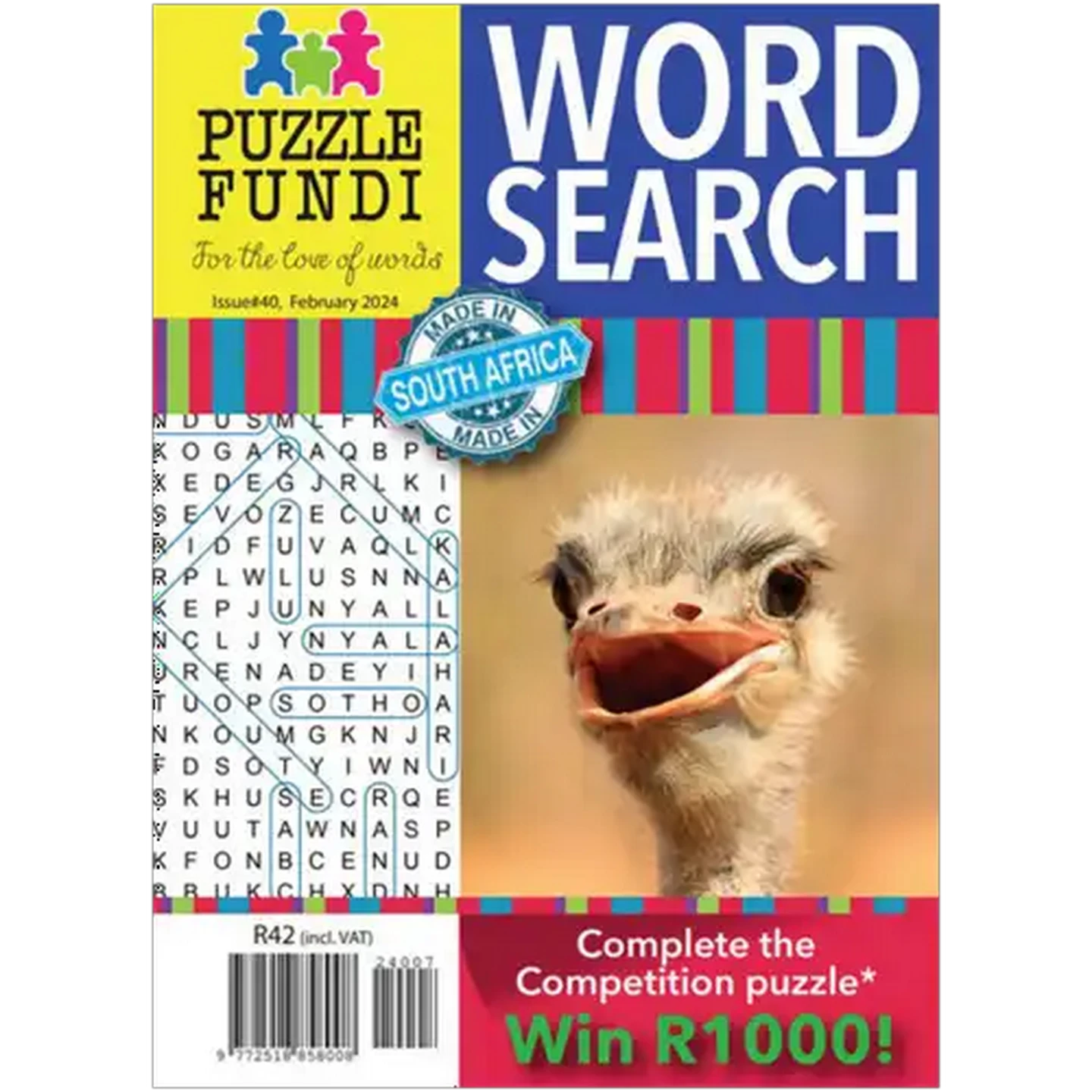 Checkers Sixty60 | Puzzle Fundi Word Search Magazine (Cover May Vary)